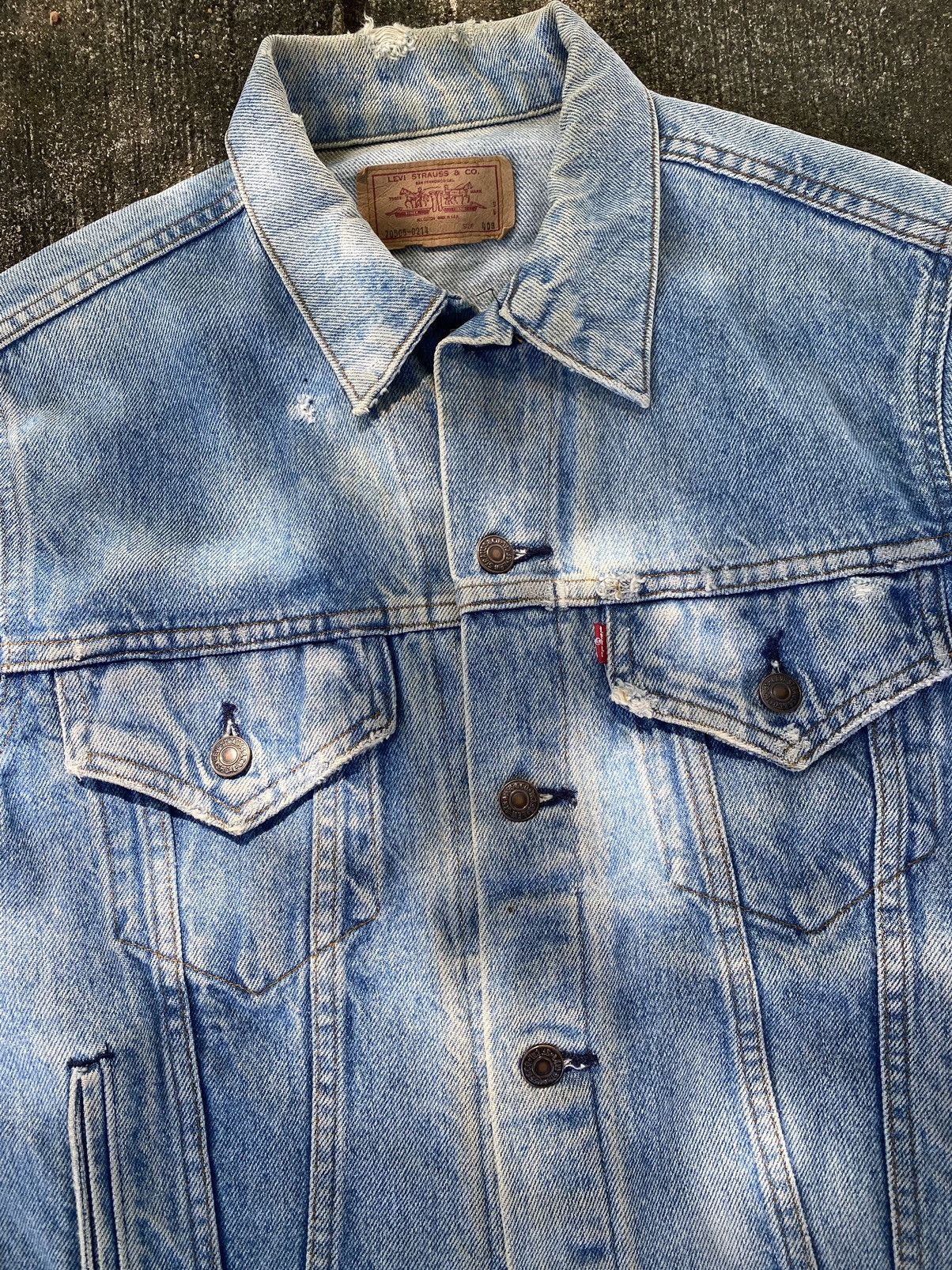 🔥 Distressed 🔥 Vintage 90s Levis Type-2 Jacket
