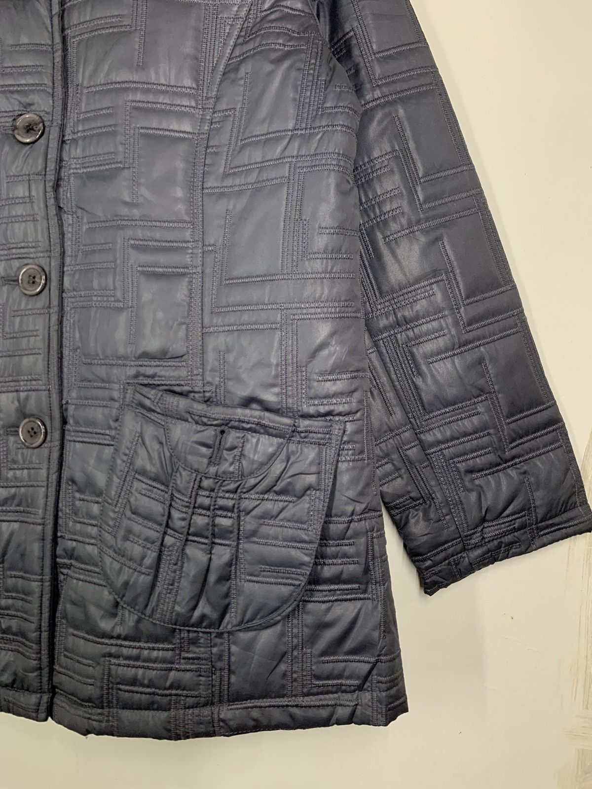 Designer × Japanese Brand × Vintage Vintage Japanese Brand Quilted Jacket Size US L / EU 52-54 / 3 - 4 Thumbnail