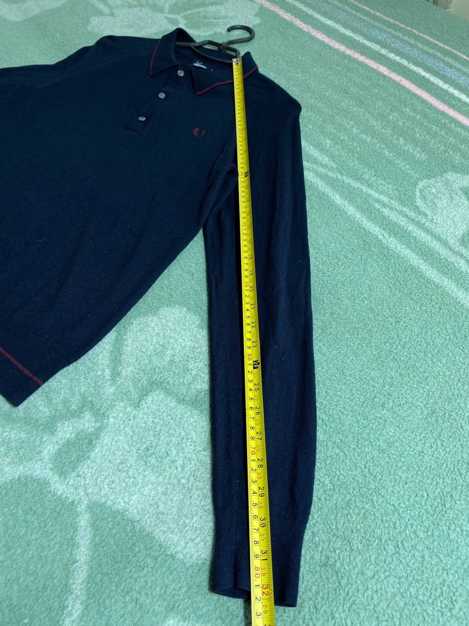 Fred Perry × Vintage Fred Perry 90s Vintage Mens Crew Neck Rugby Sweatshirt Size US S / EU 44-46 / 1 - 12 Thumbnail