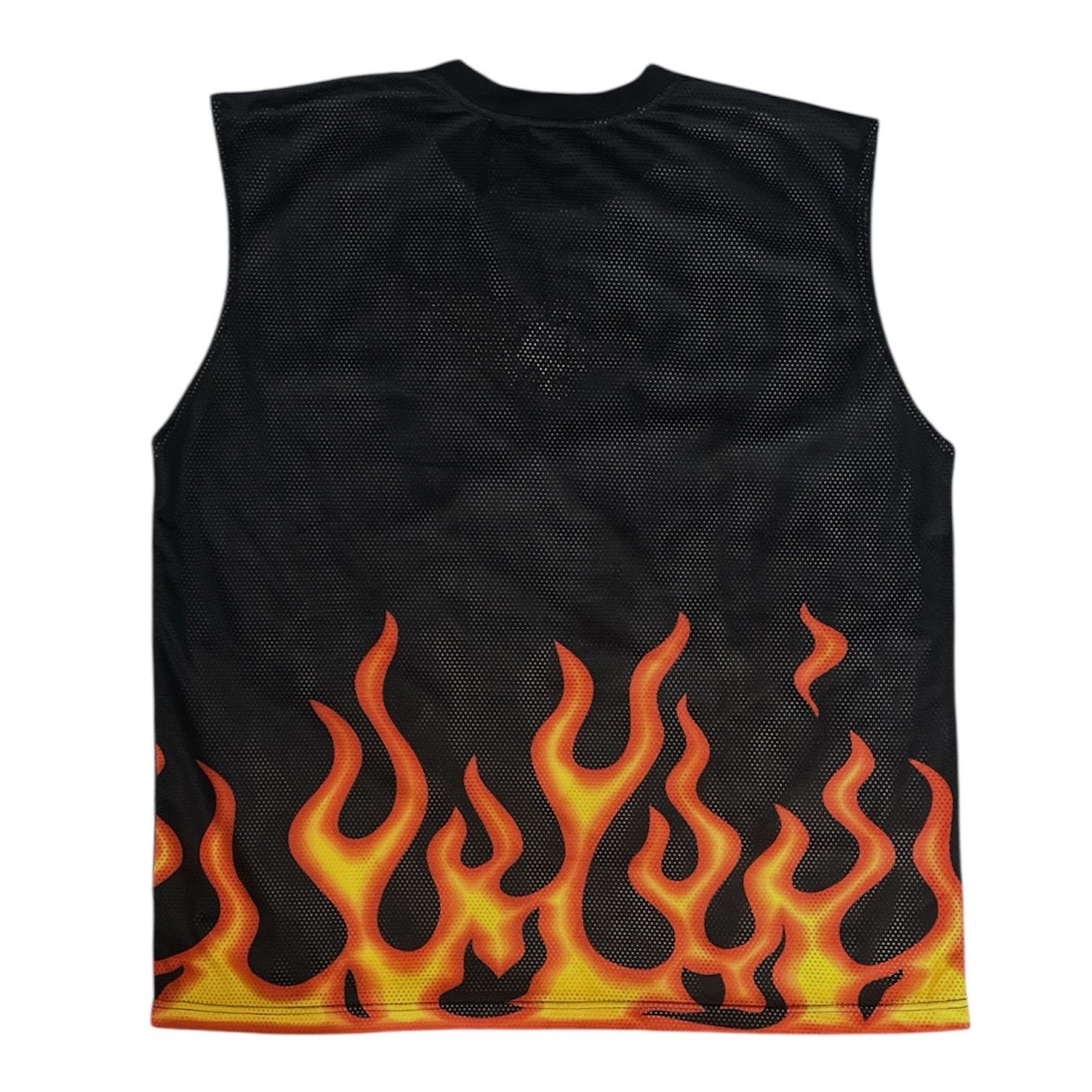 Vintage Vintage Shaq Attaq Hot Gear Basketball Flame Jersey 34 Size US XL / EU 56 / 4 - 2 Thumbnail