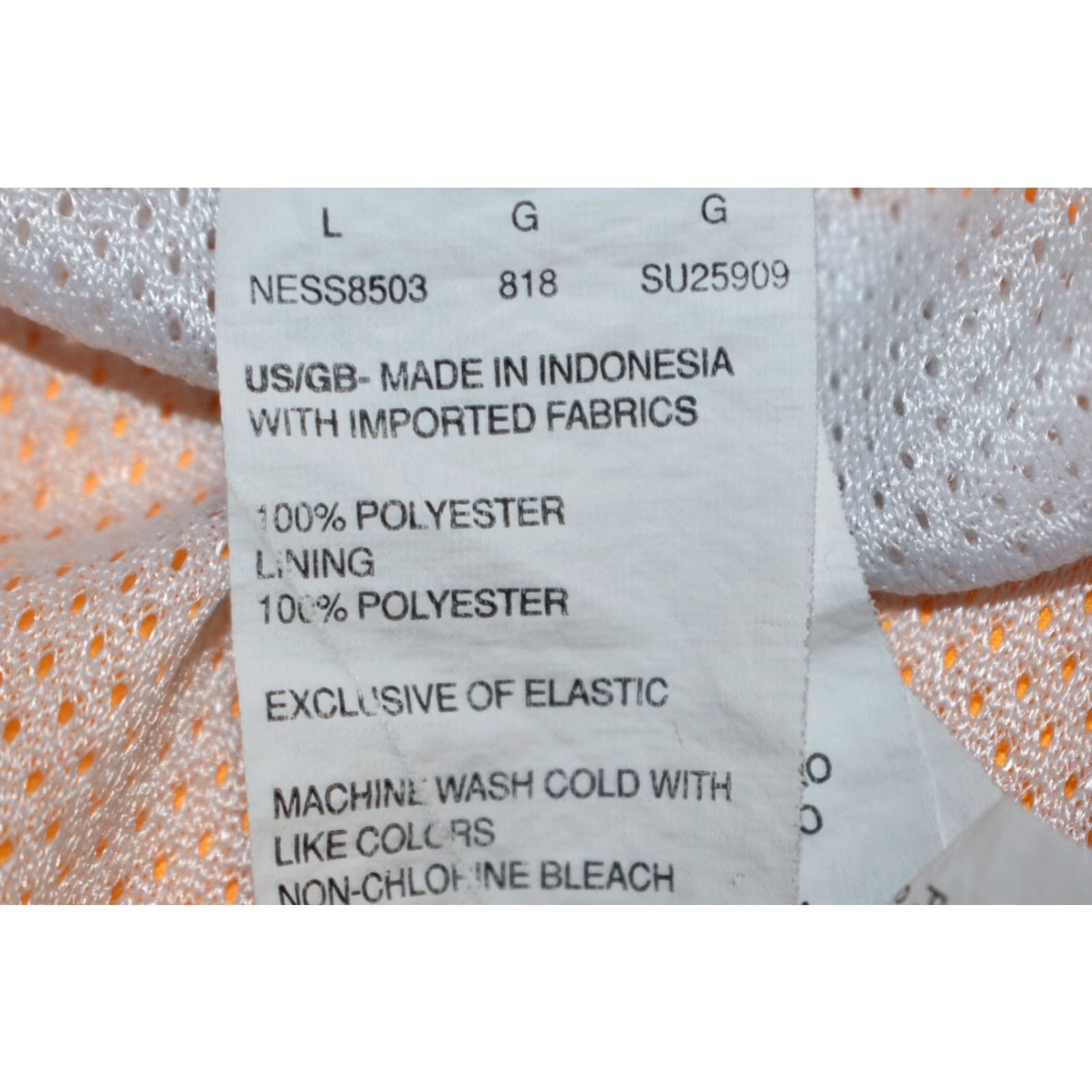 Nike Nike Swim Trunks Shorts Lined Mens Yellow S Small Waist 30" Fits Small Size US 29 - 4 Thumbnail