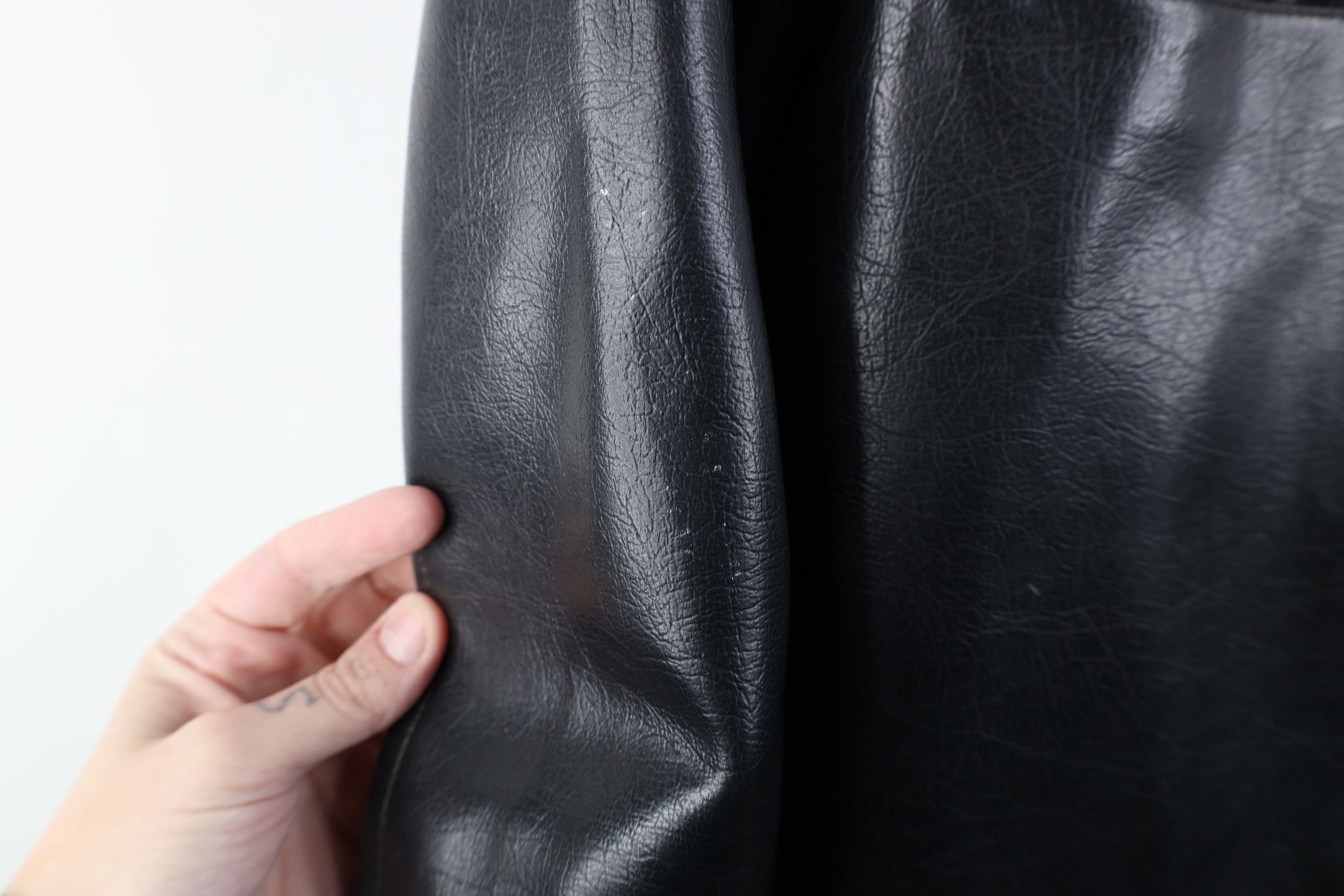 Vintage Vintage 60s 70s Streetwear Leather Cafe Racer Jacket Japan Size US L / EU 52-54 / 3 - 5 Thumbnail