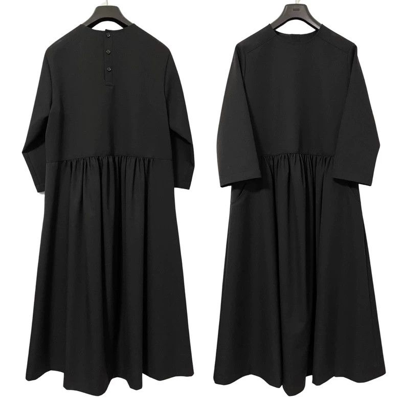 Comme des Garcons Comme Des Garcons Wool pinched A-line hem pleated long-sle Size S / US 4 / IT 40 - 1 Thumbnail