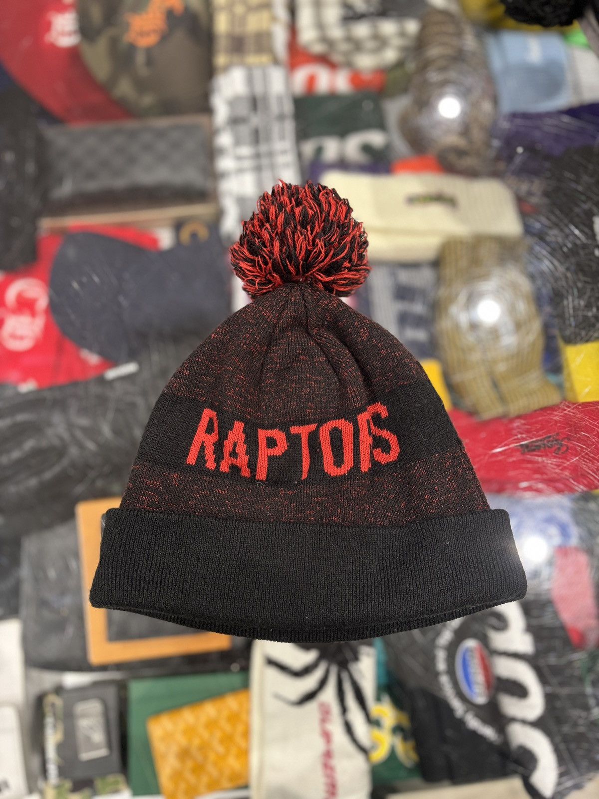 Other Toronto Raptors Beanie Black / Red Size ONE SIZE - 2 Thumbnail