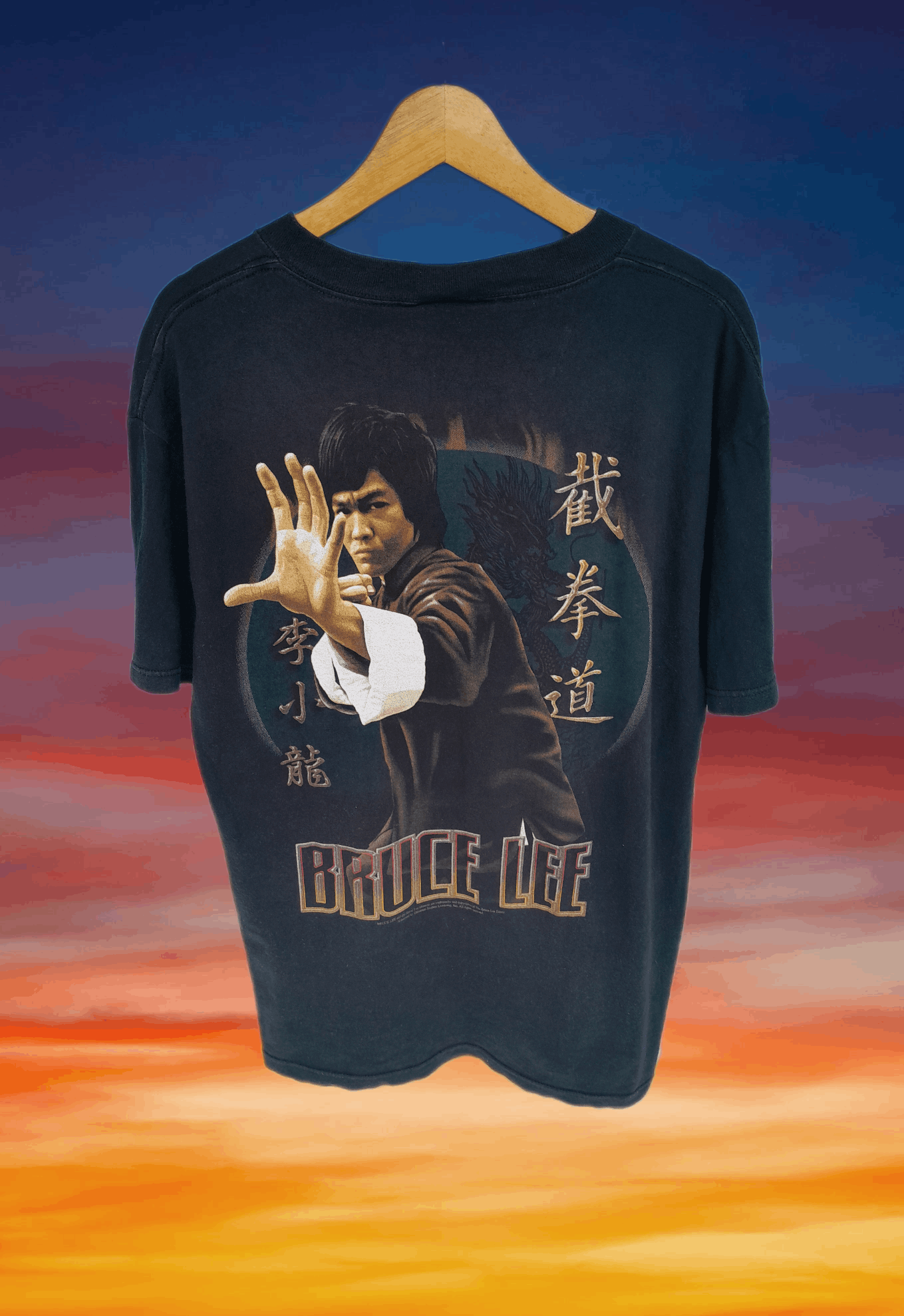 Universal Studios Vintage 90s BRUCE LEE Movie Universal Studios promo t-shirt Size US L / EU 52-54 / 3 - 1 Thumbnail