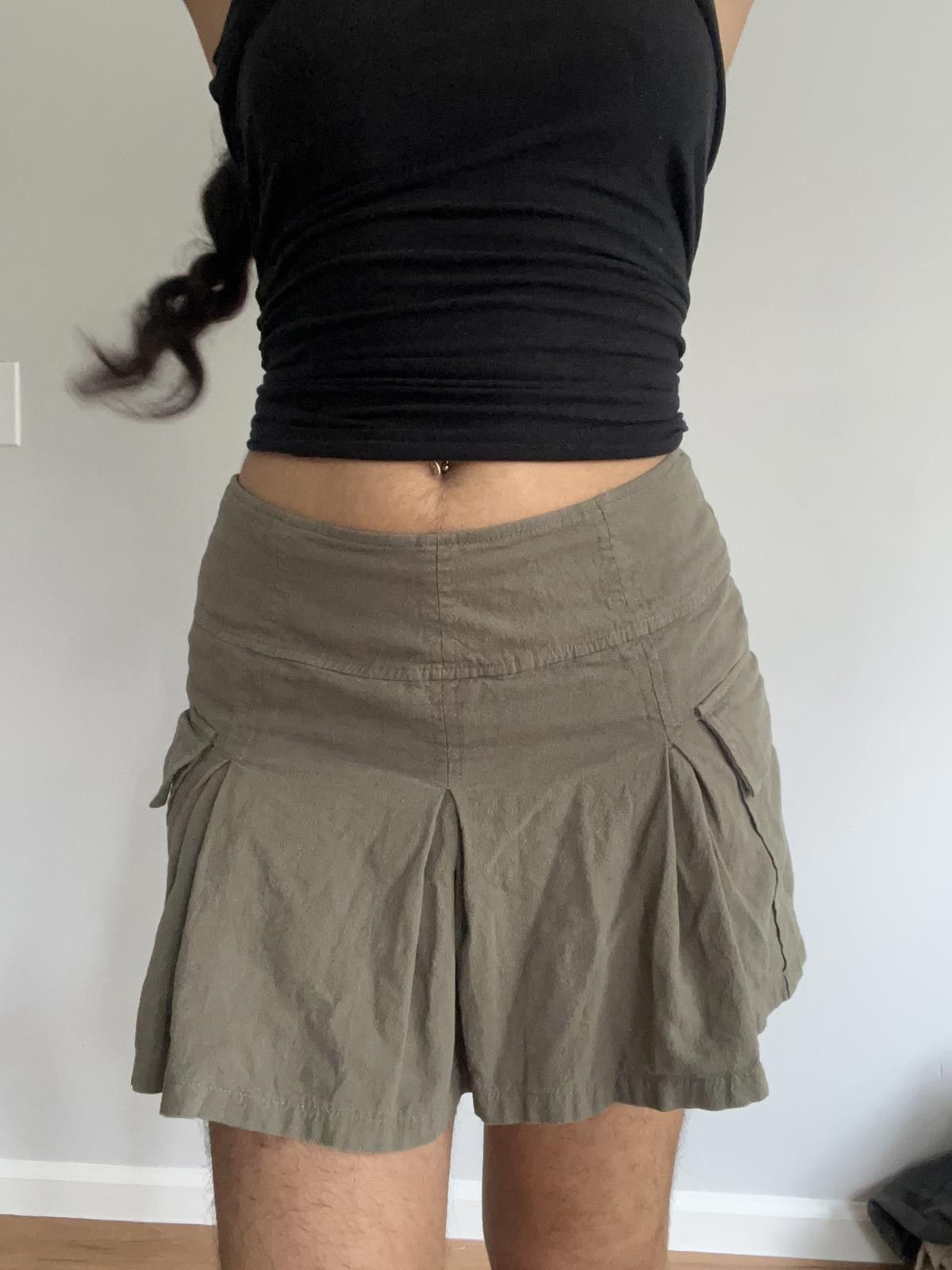 Other Women’s khaki green cotton skort Size 32" / US 10 / IT 46 - 7 Thumbnail