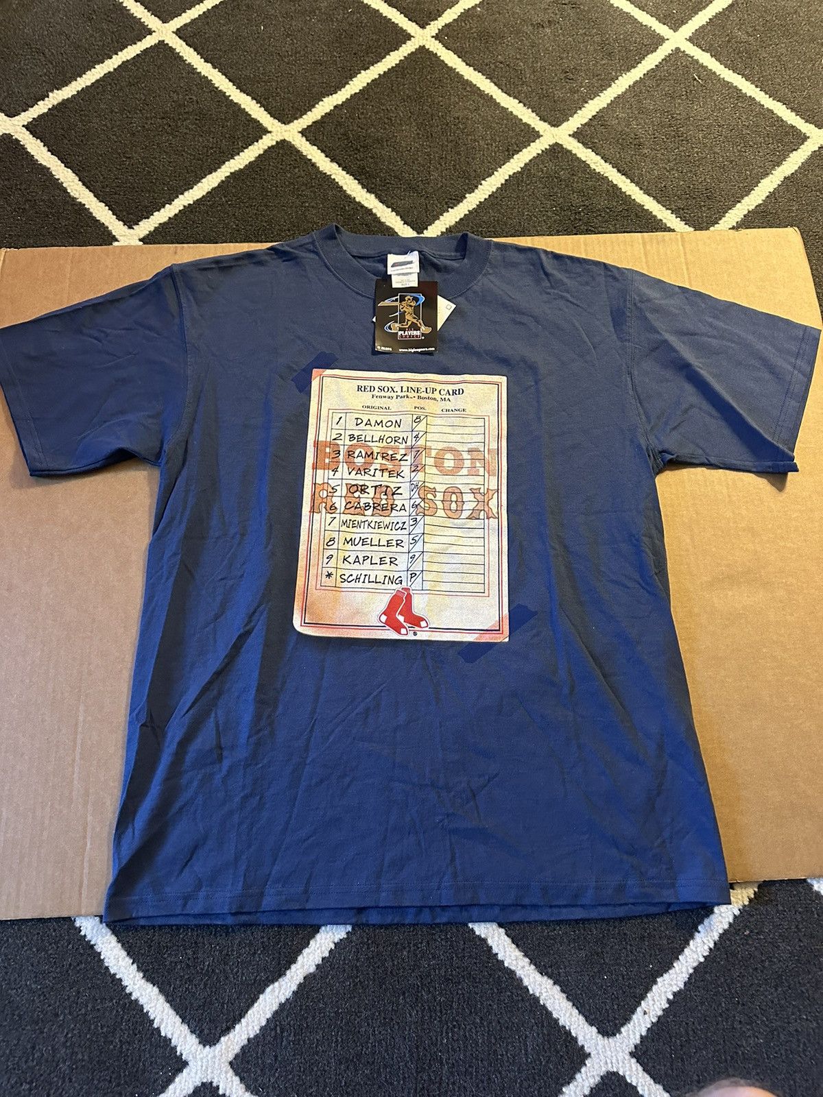 MLB Red Sox 2003 batting order shirt NWT Size US L / EU 52-54 / 3 - 1 Thumbnail