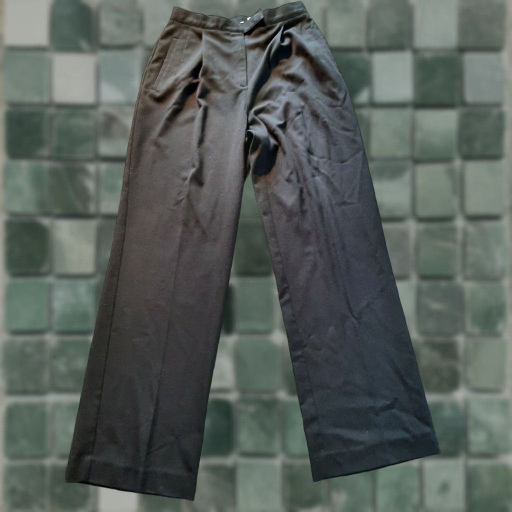 Liz Claiborne Liz Claiborne Pants Dress Pants Black Petite 4P Womens Petites Discounted Size 27" / US 4 / IT 40 - 1 Thumbnail