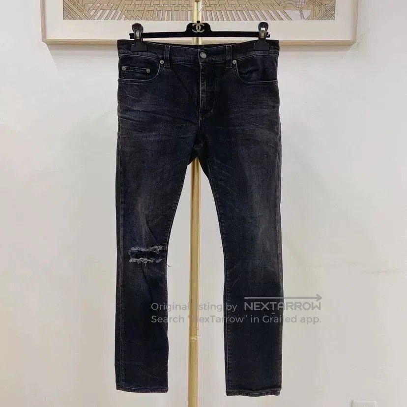 Saint Laurent Paris Saint Laurent Ripped Jeans. Size US 30 / EU 46 - 1 Thumbnail
