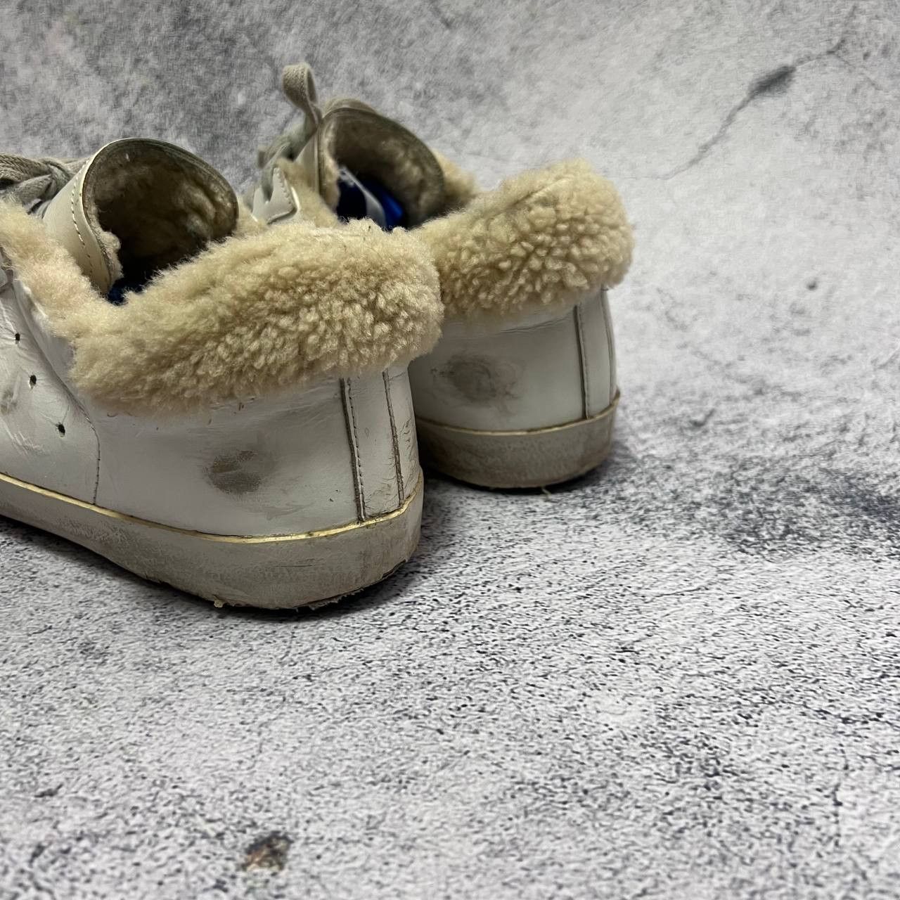 Golden Goose Women’s Golden Goose Deluxe SSTAR Low-Top Sneakers Fur Size US 8 / IT 38 - 4 Thumbnail