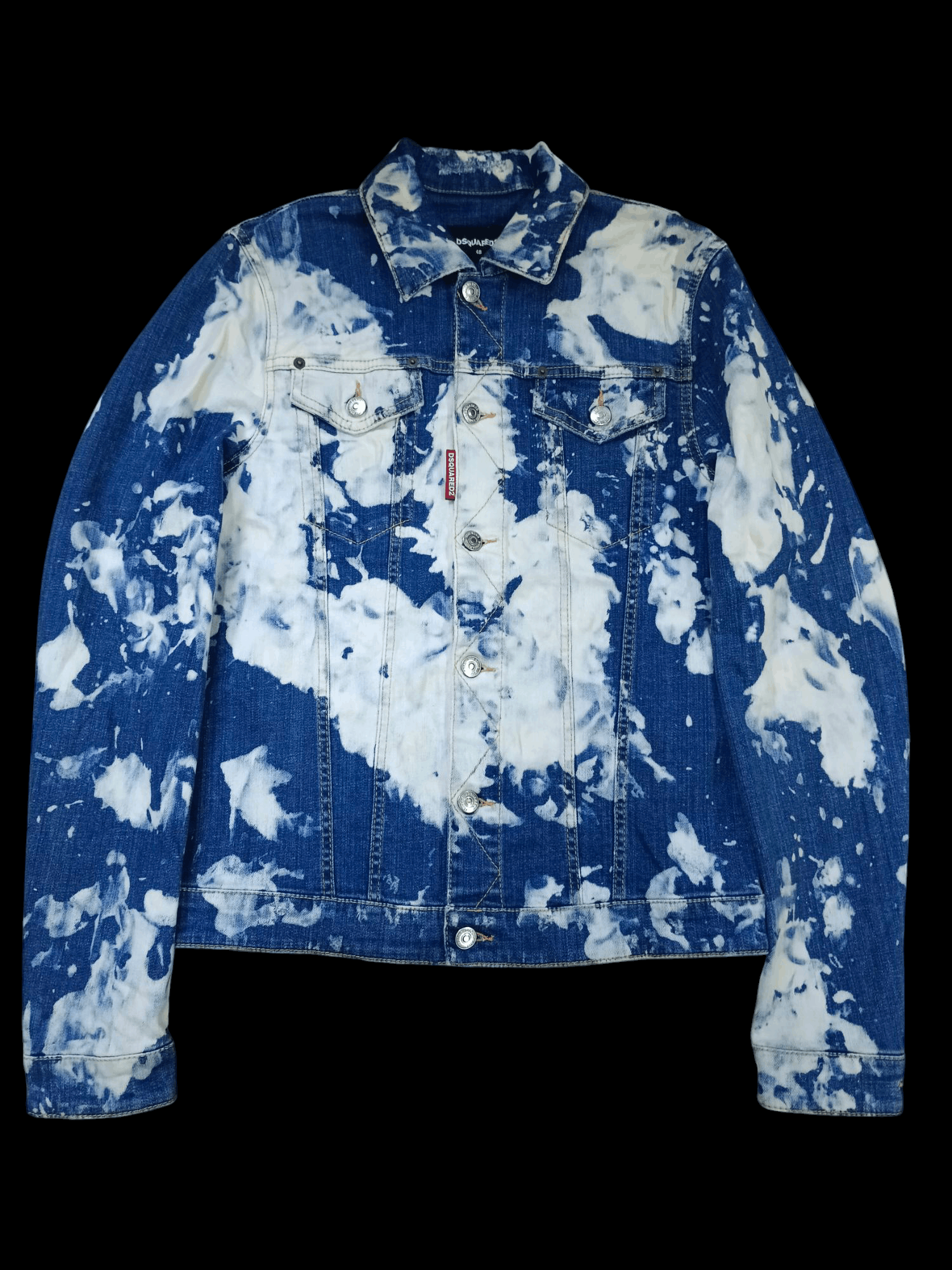 Dsquared2 DSQUERED2 CLASSIC JEAN JACKET(SIZE 48) Size US S / EU 44-46 / 1 - 1 Thumbnail