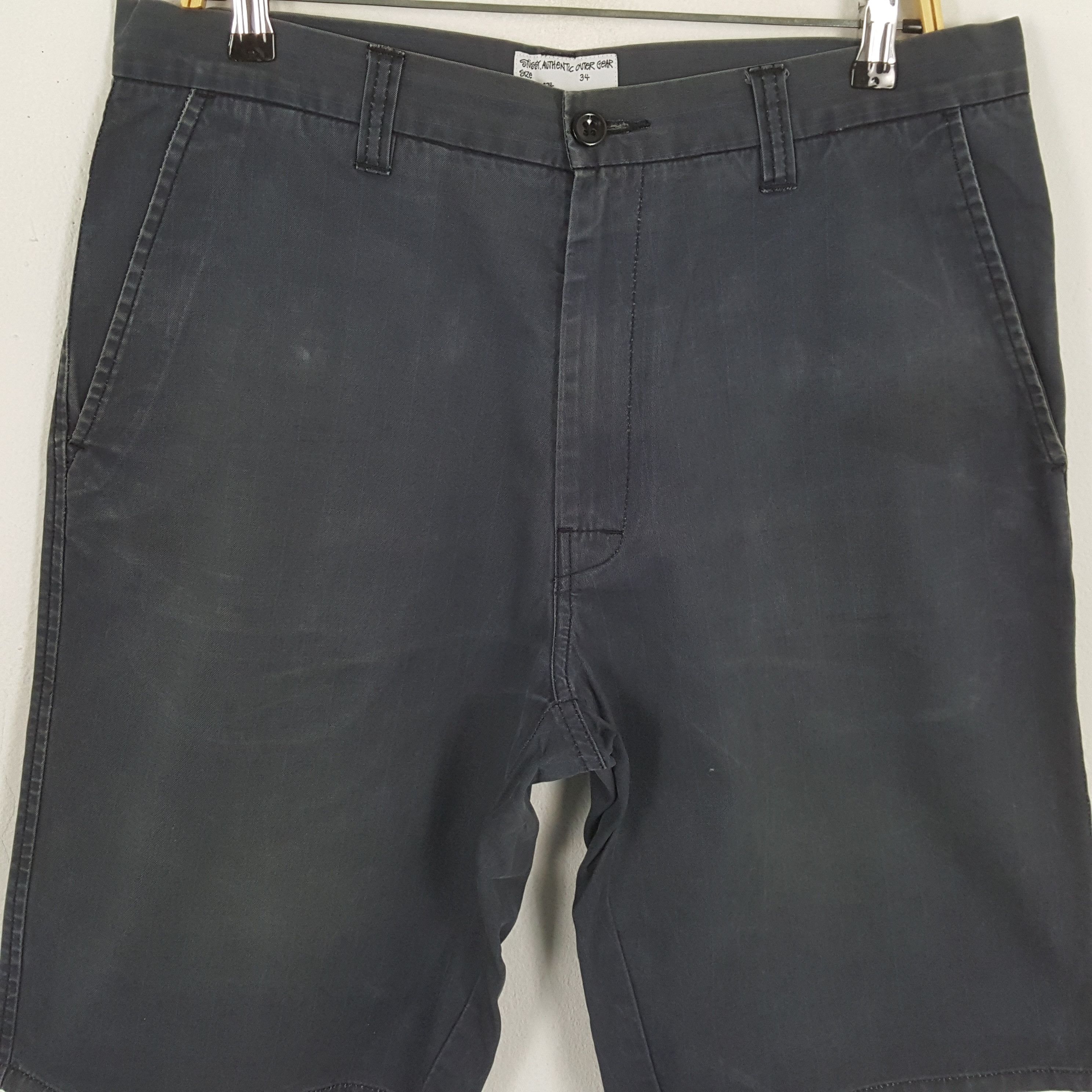 Stussy × Vintage Vintage STUSSY Streetwear Skateboard Short Pants Size US 33 - 4 Thumbnail