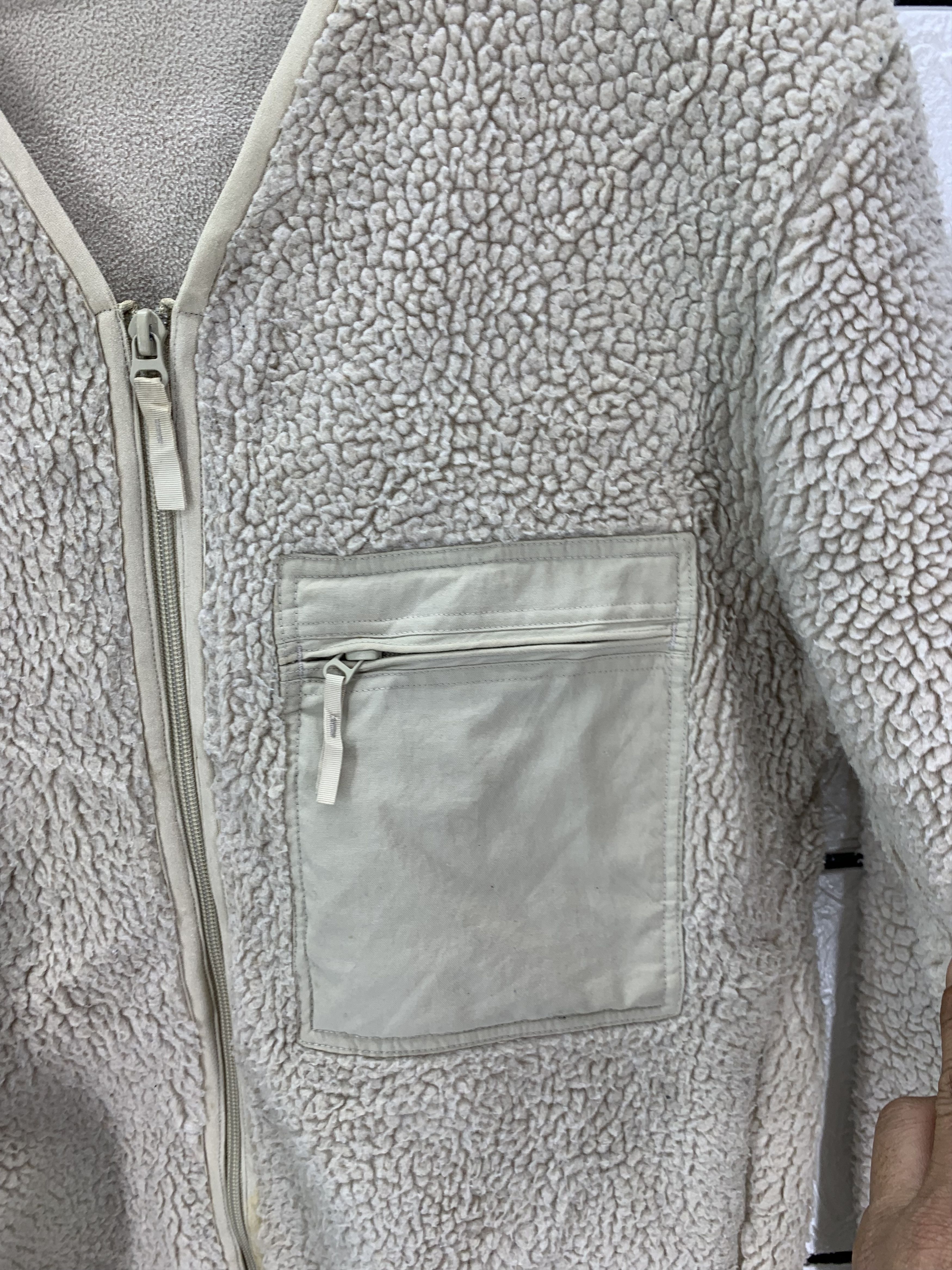 Lemaire × Uniqlo 📣BESTOFFERNOW Uniqlo UUU Sherpa Cardigan Size US M / EU 48-50 / 2 - 4 Thumbnail