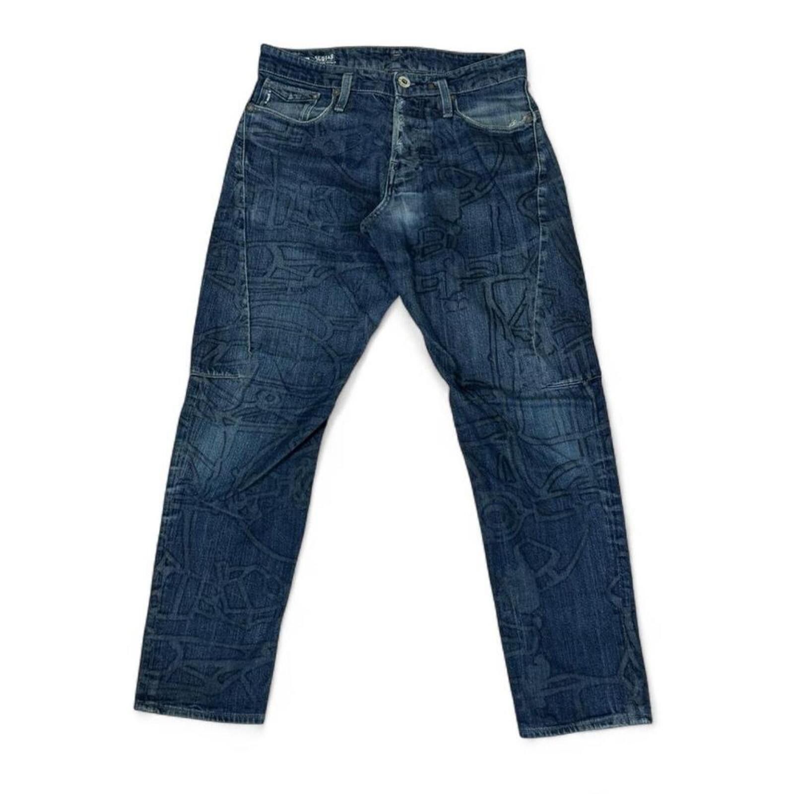 True Religion G-Star Raw blue jeans with unique design Size 30" / US 8 / IT 44 - 2 Thumbnail