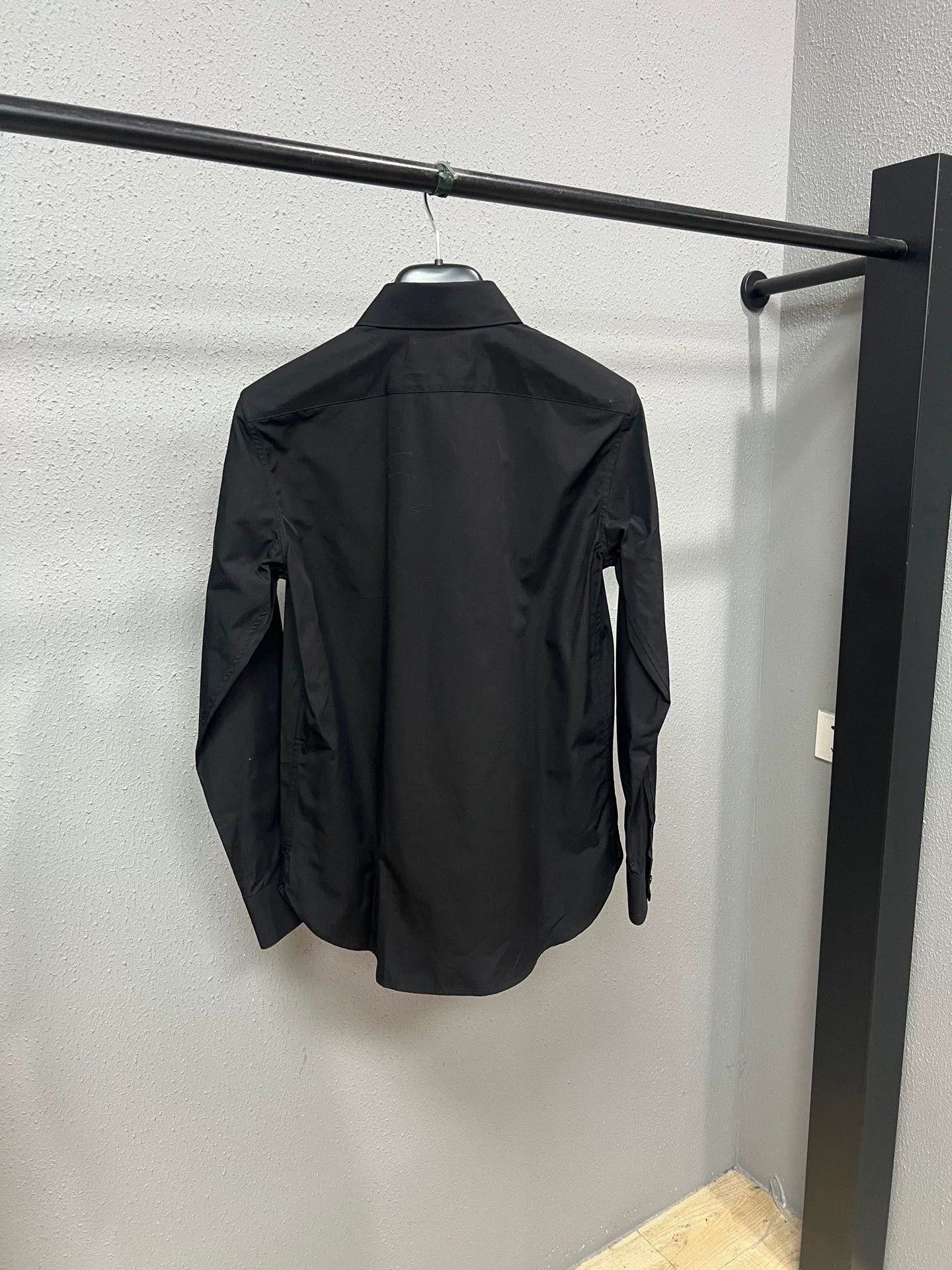 Saint Laurent Paris Saint Laurent SLP Black Long-Sleeve Shirt Size US S / EU 44-46 / 1 - 2 Thumbnail
