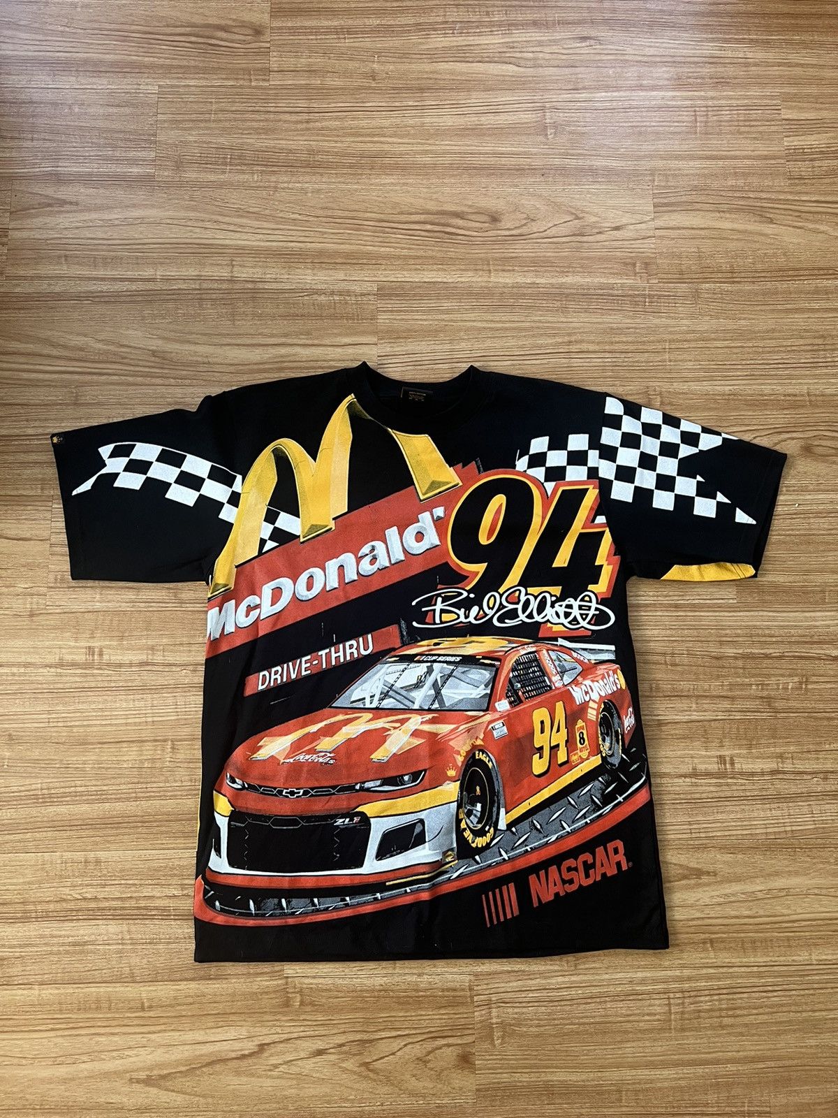 NASCAR Bill Elliot Mcdonalds Racing AOP Modern Boot