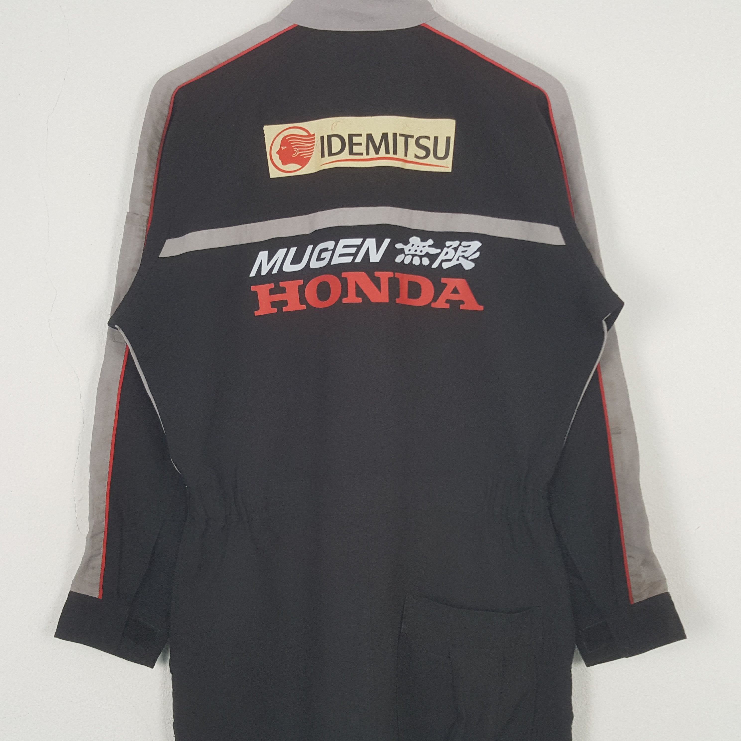 Japanese Brand Vintage Mugen Honda Japan Racing Custom Coverall Jacket RR20 Size US M / EU 48-50 / 2 - 2 Thumbnail