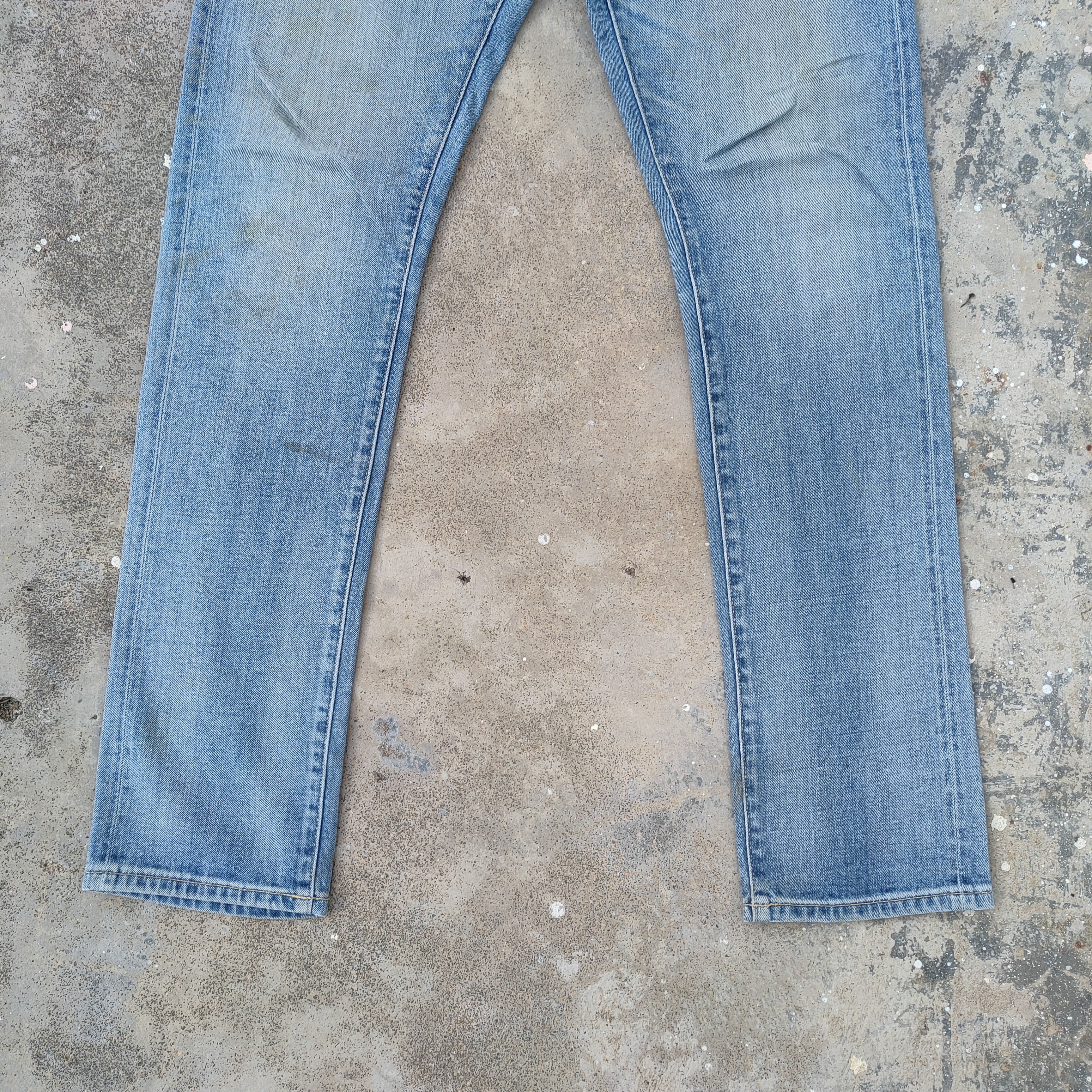 Japanese Brand Vintage selvedge japanese faded jeans denim pants Size US 32 / EU 48 - 4 Thumbnail
