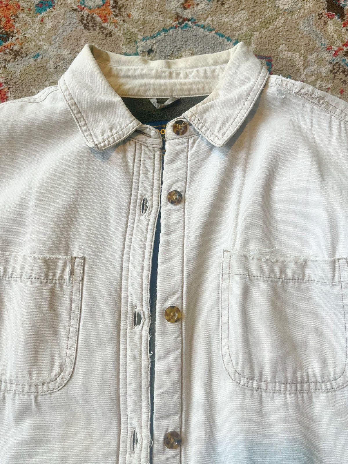 Woolrich Woolen Mills Woolrich Longsleeve Shirt Size US L / EU 52-54 / 3 - 3 Thumbnail