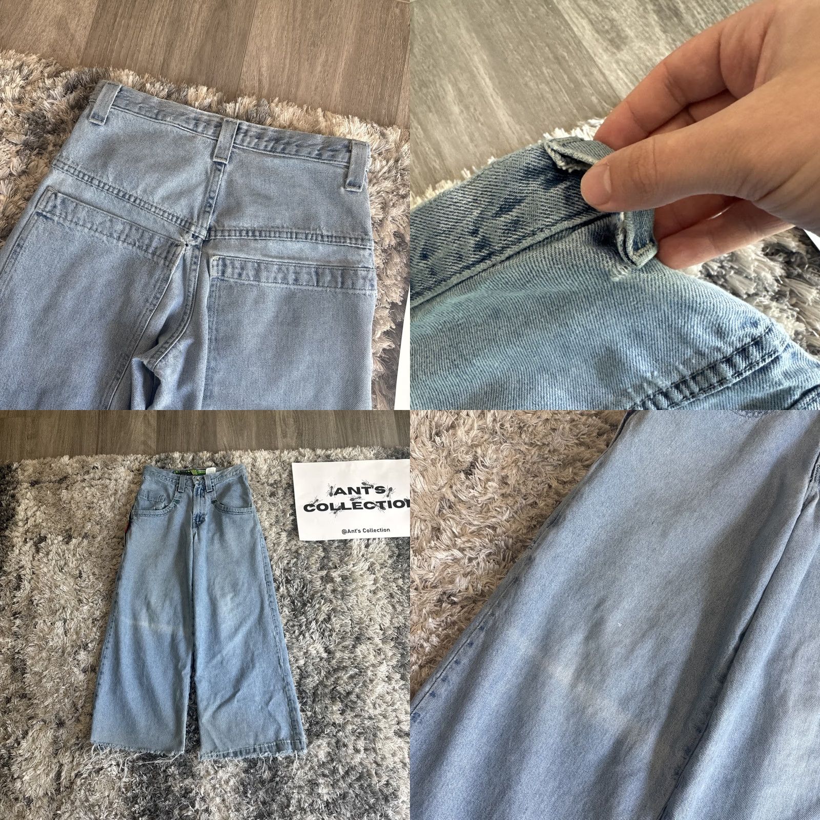 JNCO VINTAGE Jnco Graft Jeans Men’s Size 29x27 Blue Denim Embroidered RARE Y2K 90’s Size US 29 - 8 Thumbnail