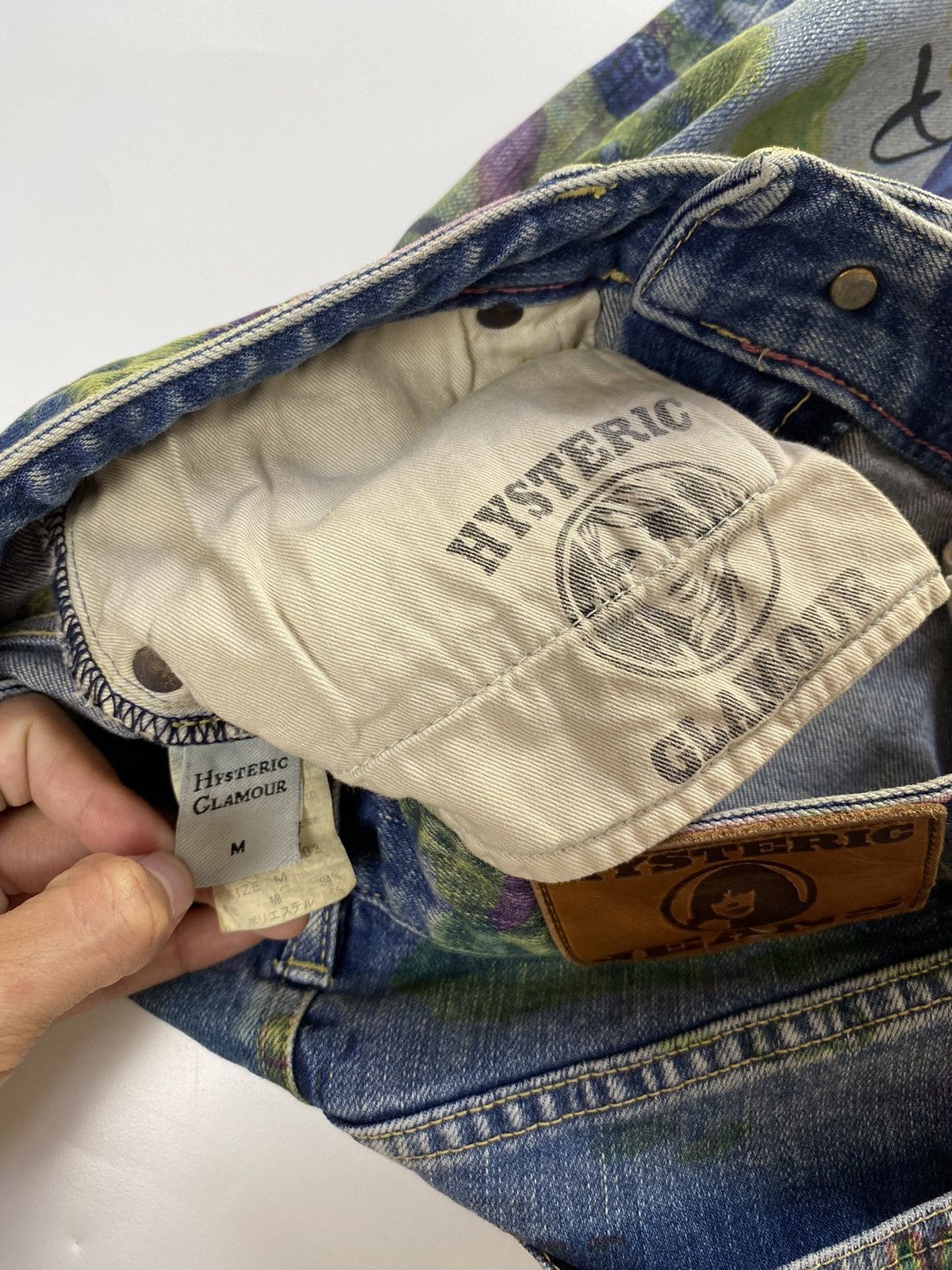 Hysteric Glamour hysteric glamour jeans skirt woody woodfucker Size 28" / US 6 / IT 42 - 7 Thumbnail