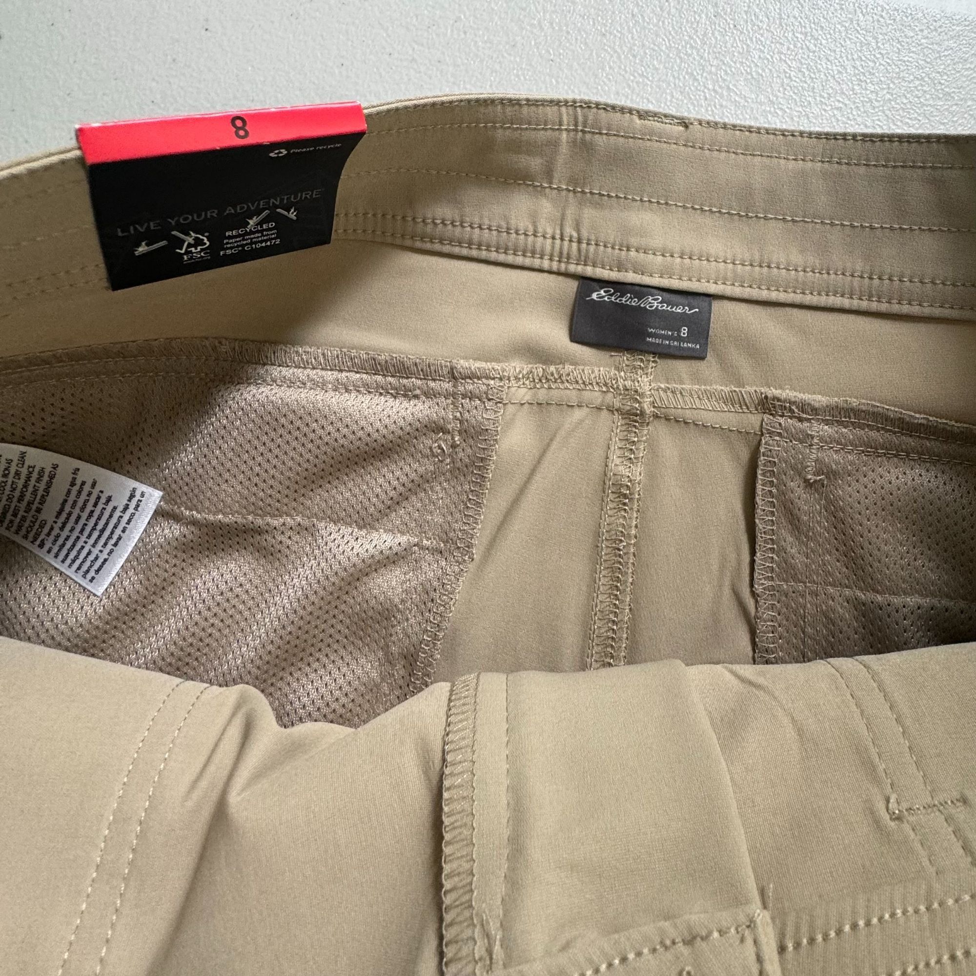 Eddie Bauer Eddie Bauer Women's Cargo Shorts 8 Size 30" / US 8 / IT 44 - 8 Thumbnail