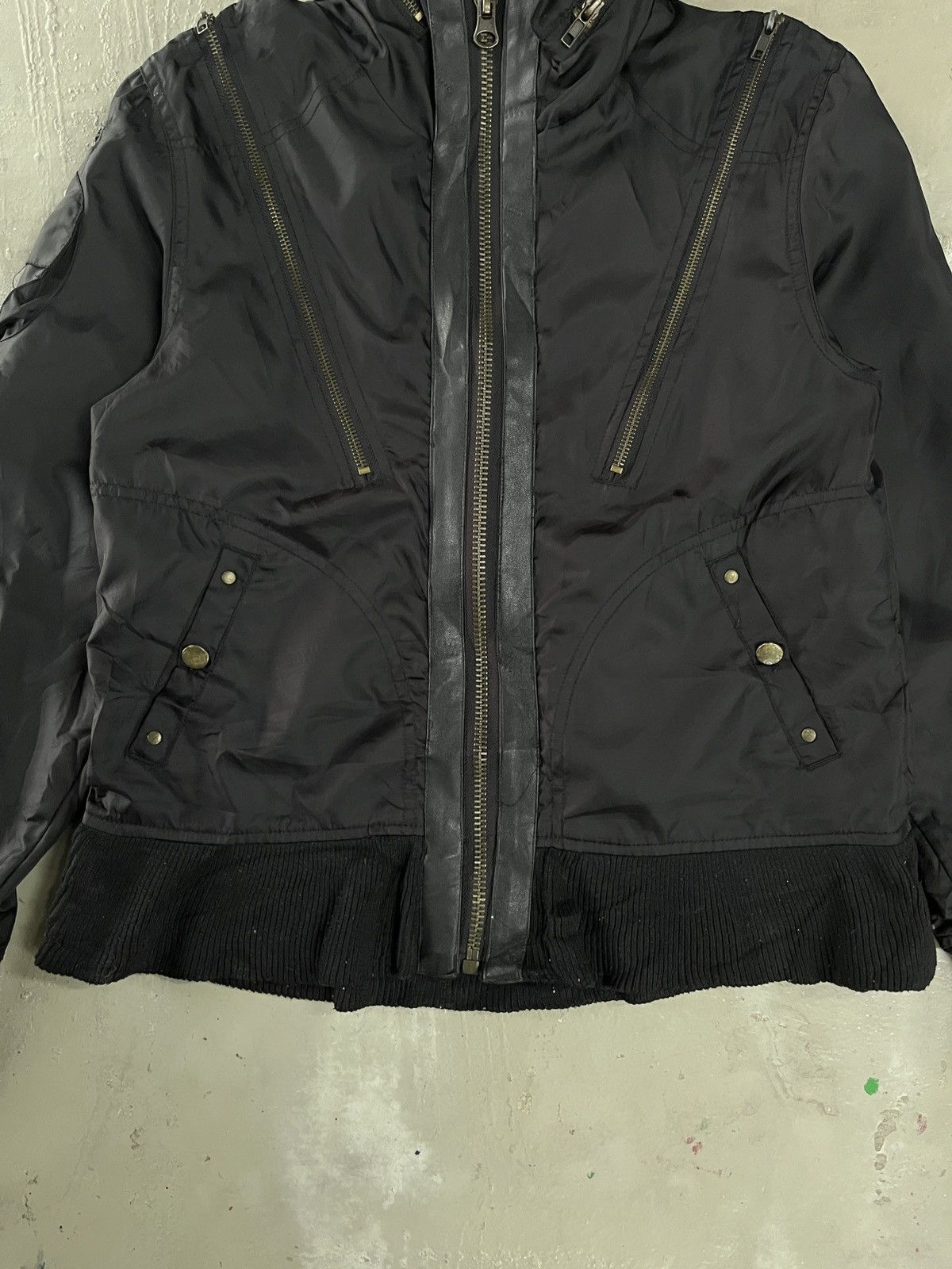 14th Addiction Agate Label Utility Tactical Jacket Issey Miyake Style Size US S / EU 44-46 / 1 - 3 Thumbnail