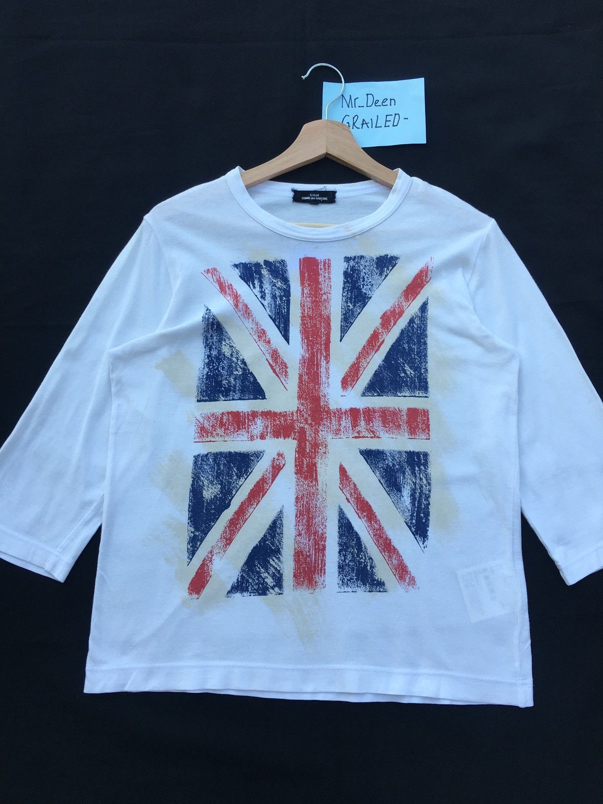 Comme des Garcons Rare tricot Comme Des Garcons US Flag Shirt Size M / US 6-8 / IT 42-44 - 2 Thumbnail