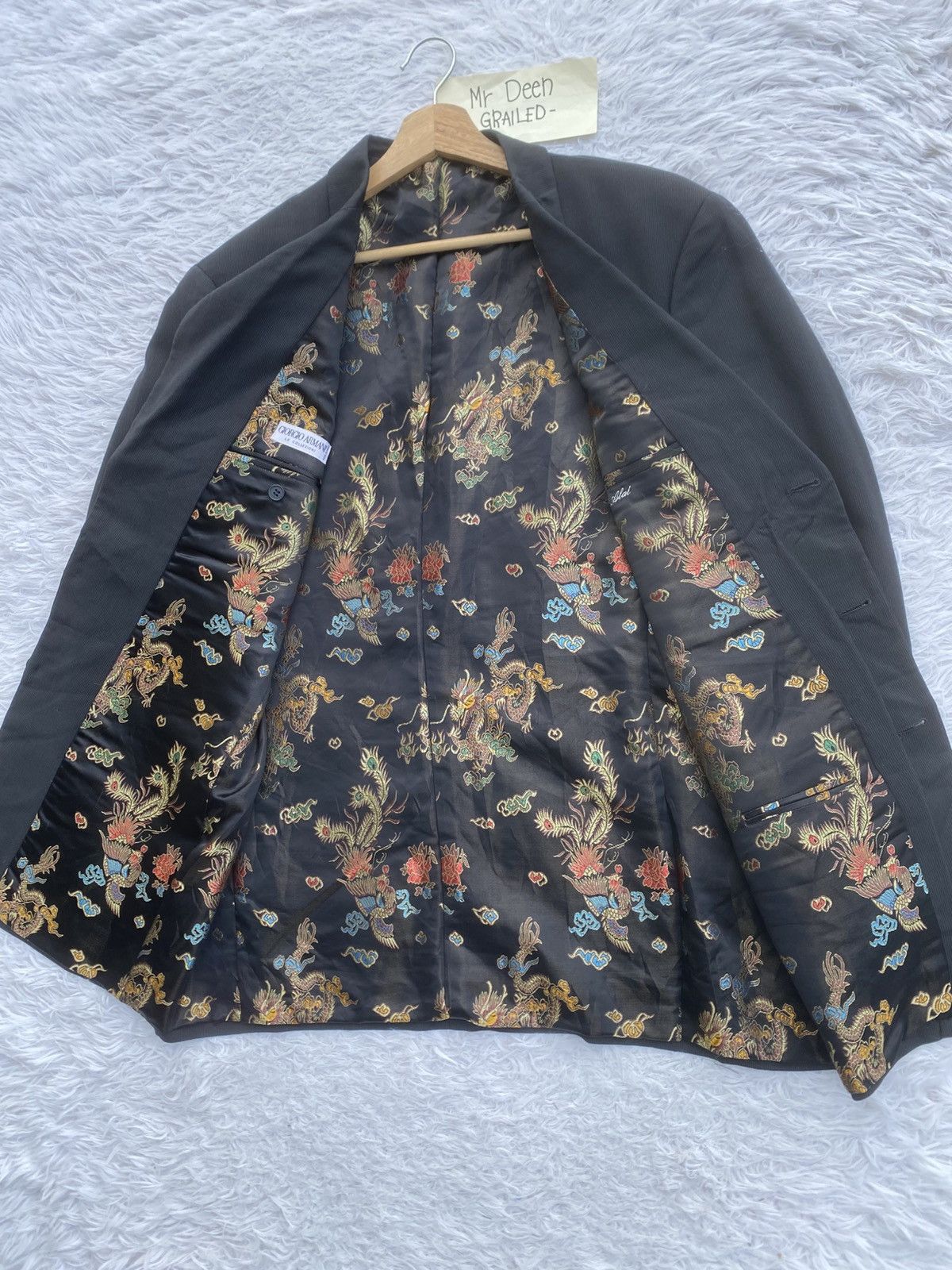 Giorgio Armani Rare Vintage Giorgio Armani Blazer Size 38L - 3 Thumbnail