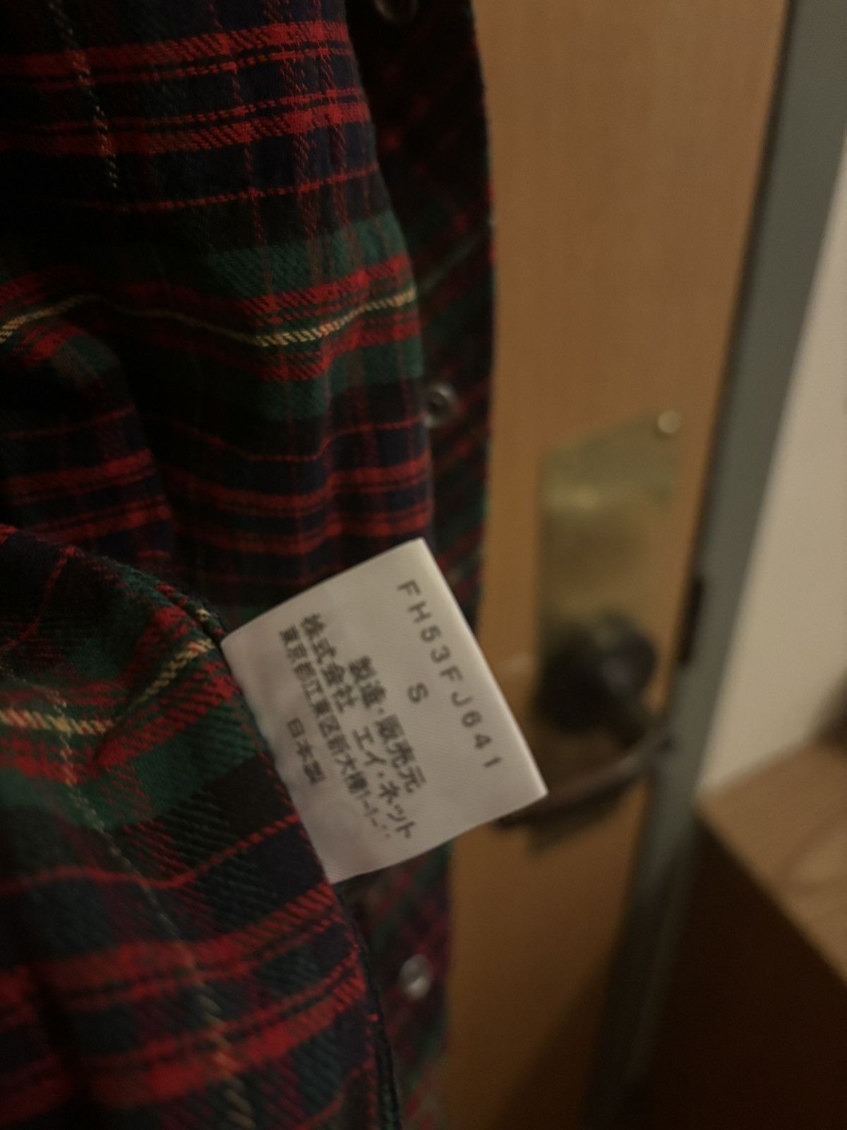 Final Home “Lumberjack” Button Up Down Shirt