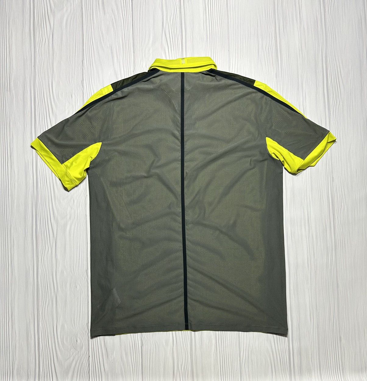 Nike × Tiger Woods Rare! Nike TW Tiger Woods Perforated Panel Polo Shirt Size US L / EU 52-54 / 3 - 8 Thumbnail