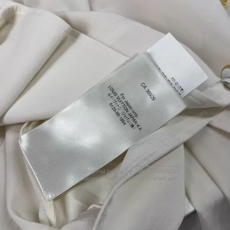 Louis Vuitton Louis Vuitton Chiffon long-sleeve crew neck long sleeves Size XXS / US 00 / IT 34 - 6 Thumbnail