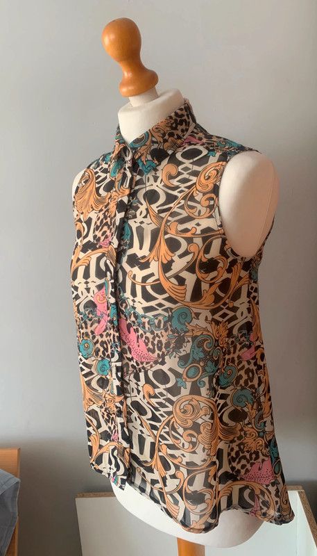 Other Avant Garde Alternative Vintage Y2K Dress with Tree Print Size M / US 6-8 / IT 42-44 - 6 Thumbnail