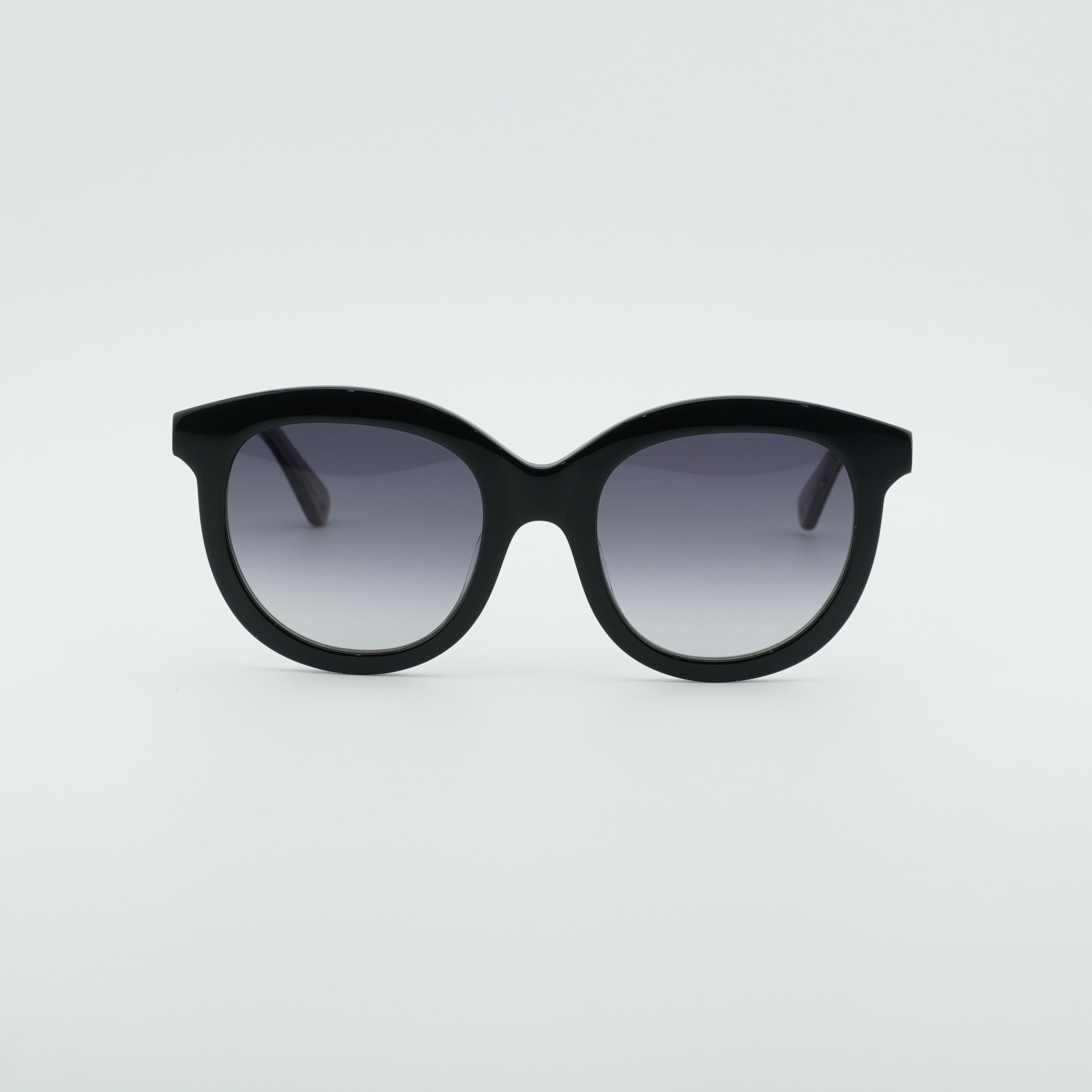 Kate Spade Kate Spade LILLIAN/G/S 0807 9O Sunglasses Black Round Frame Size ONE SIZE - 6 Thumbnail