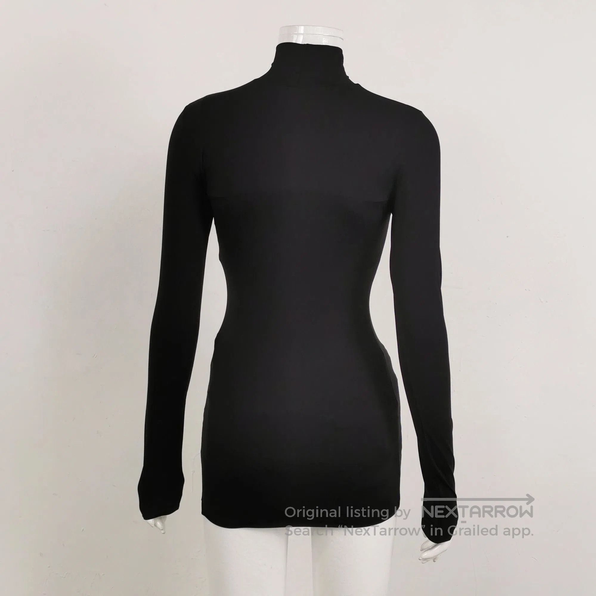 Prada Prada Black Turtleneck Long Sleeve Top Size 38 . Size S / US 4 / IT 40 - 2 Thumbnail