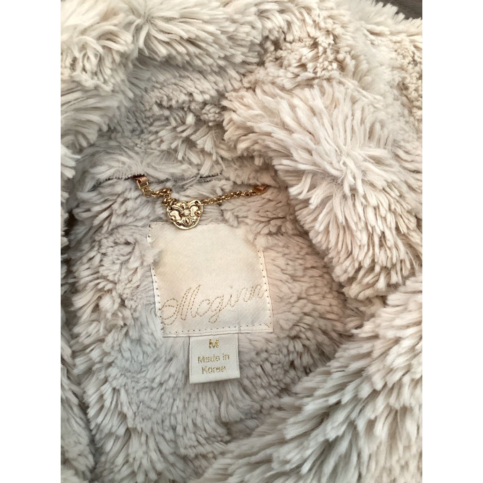 Vintage McGinn Faux Fur Coat High-Low Size M Korea Size M / US 6-8 / IT 42-44 - 4 Thumbnail