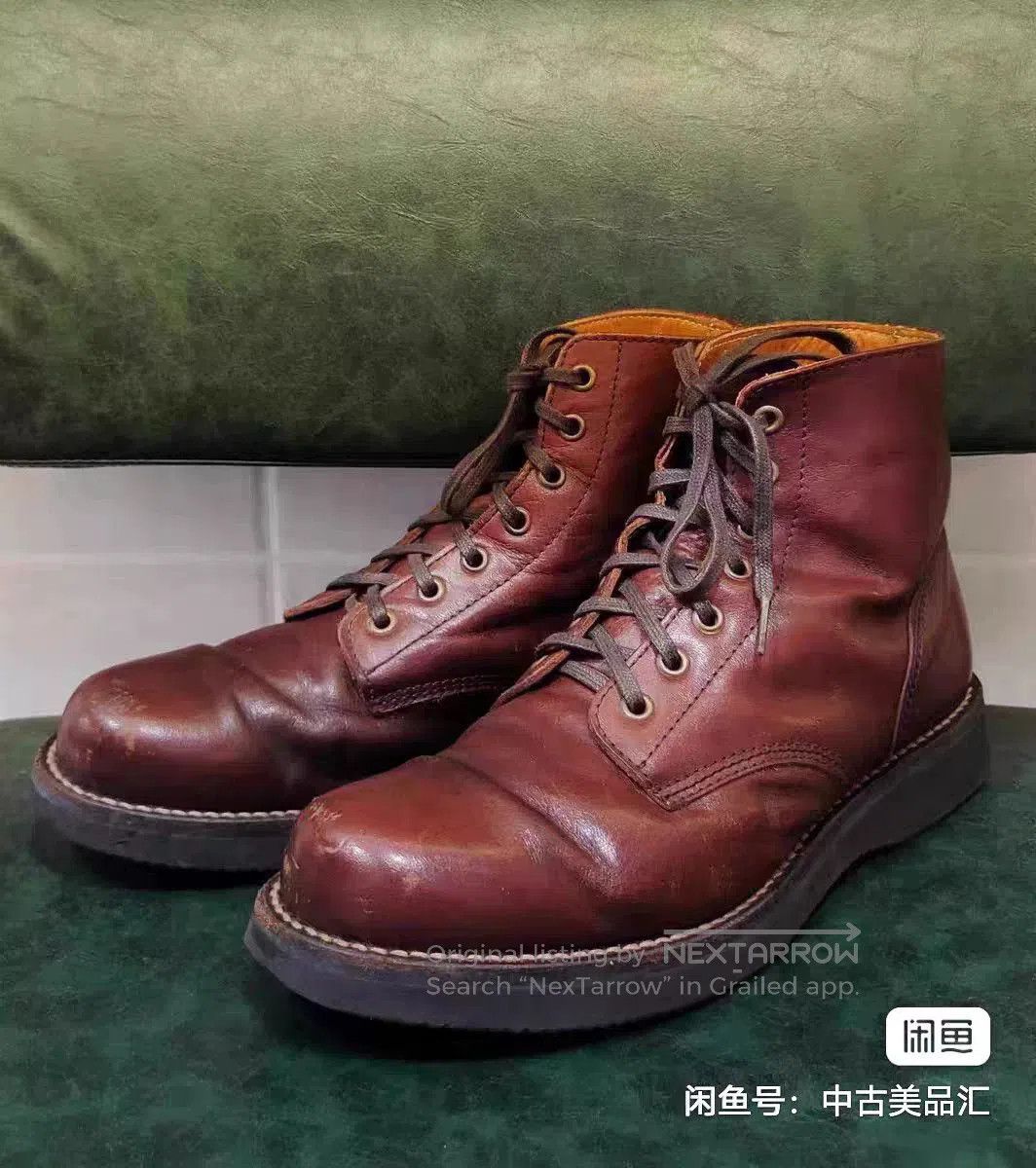 Warehouse & Co. Vintage Leather Work Boots. Size US 8.5 / EU 41-42 - 1 Thumbnail