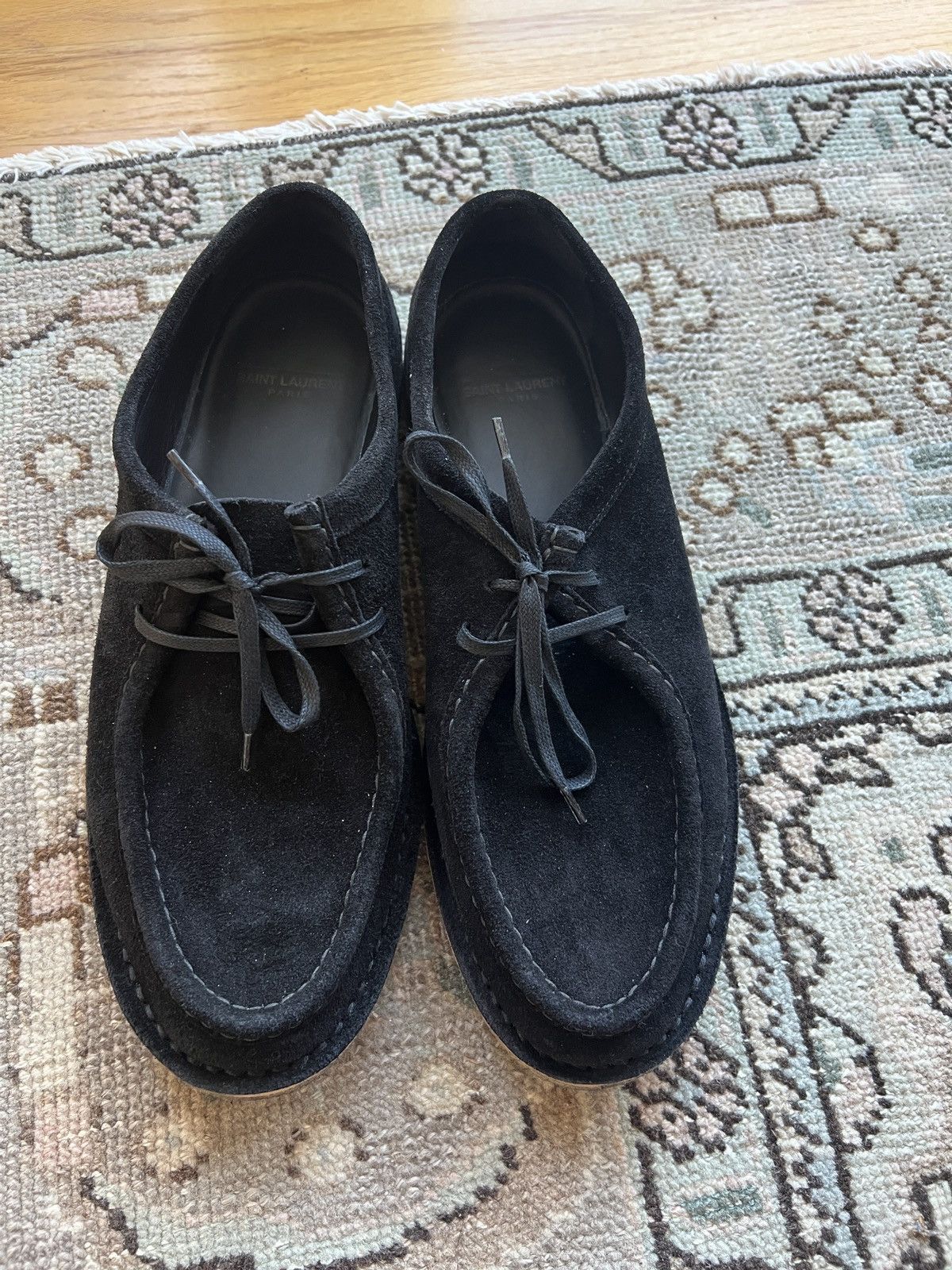 image of Saint Laurent Paris Saint Laurent Nino Loafer Size 43 in Black, Men's