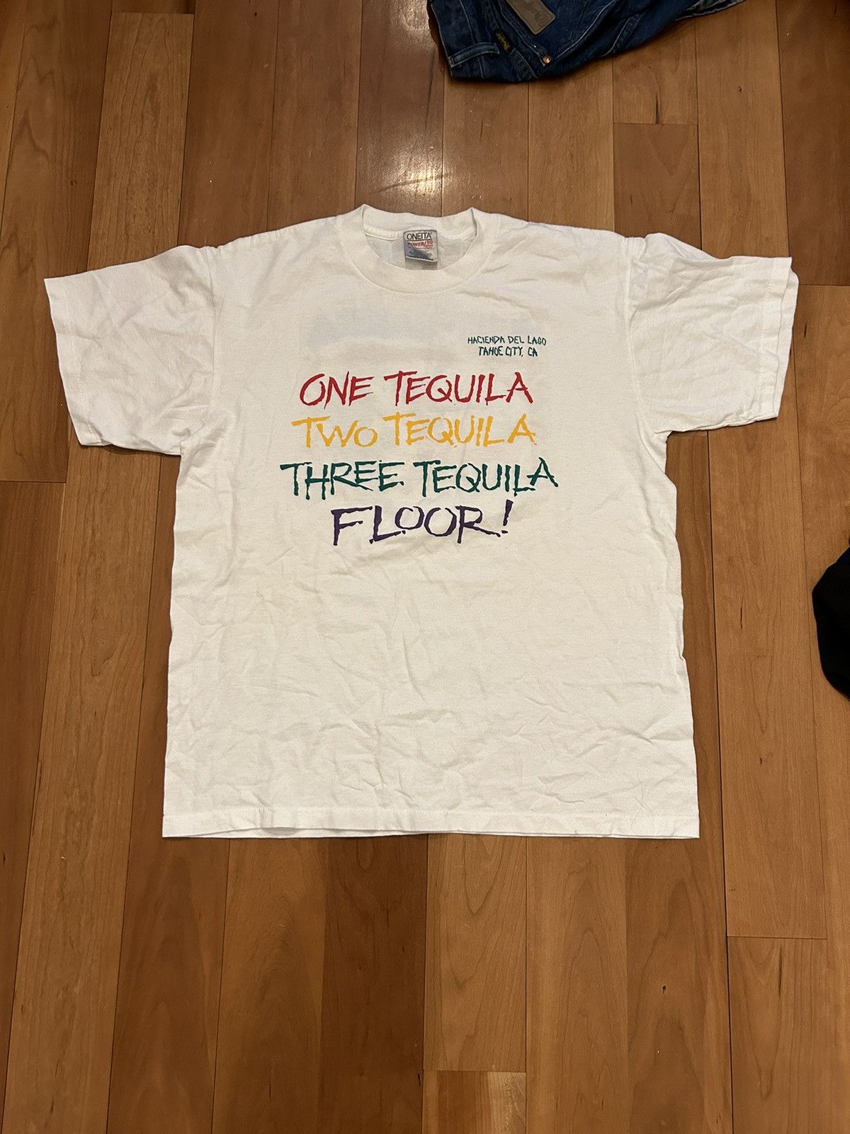 Vintage Vintage Funny Graphic Tshirt Size US L / EU 52-54 / 3 - 1 Thumbnail