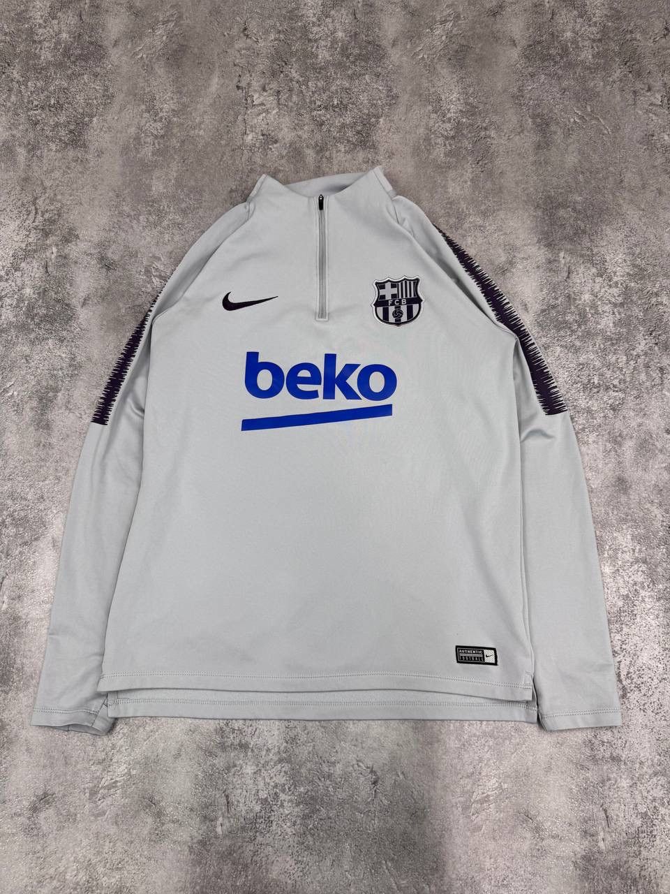 Nike Nike FC Barcelona Training Top Dri- Fit Grey Size M Size US M / EU 48-50 / 2 - 1 Thumbnail