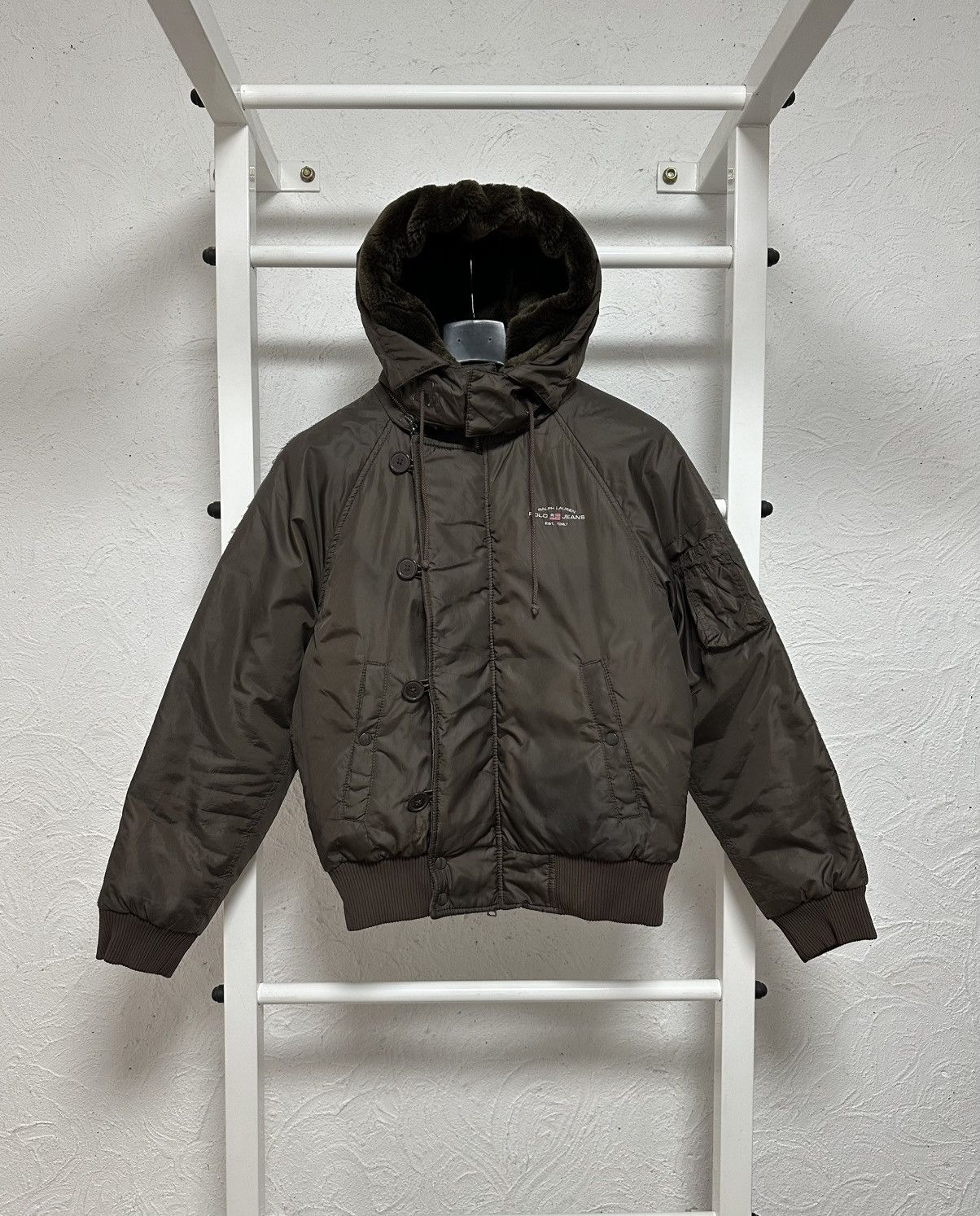 Polo Ralph Lauren Y2K Polo Ralph Lauren Women’s Bomber Jacket M Size | Vintage Size M / US 6-8 / IT 42-44 - 1 Thumbnail