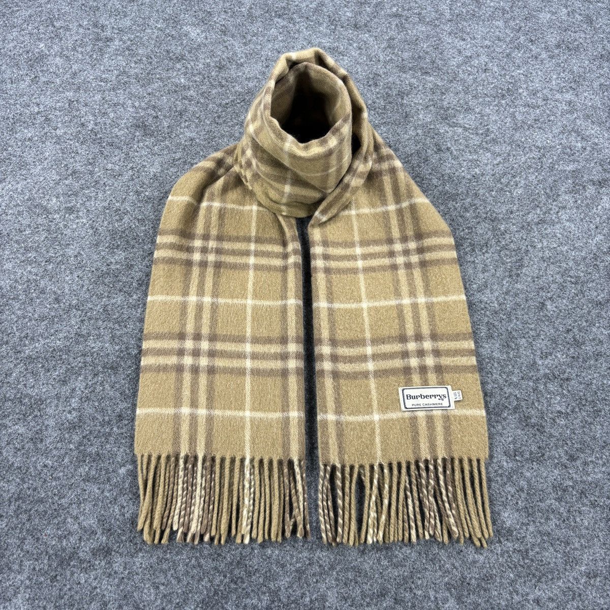 Burberry × Vintage Burberry Scarf # D739 # Muffler # Neckwear # Nova Check Size ONE SIZE - 1 Thumbnail
