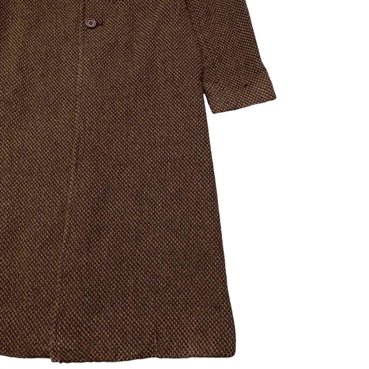 Yohji Yamamoto Vintage Ined by Yohji Yamamoto Wool Long Coat Size US S / EU 44-46 / 1 - 4 Thumbnail