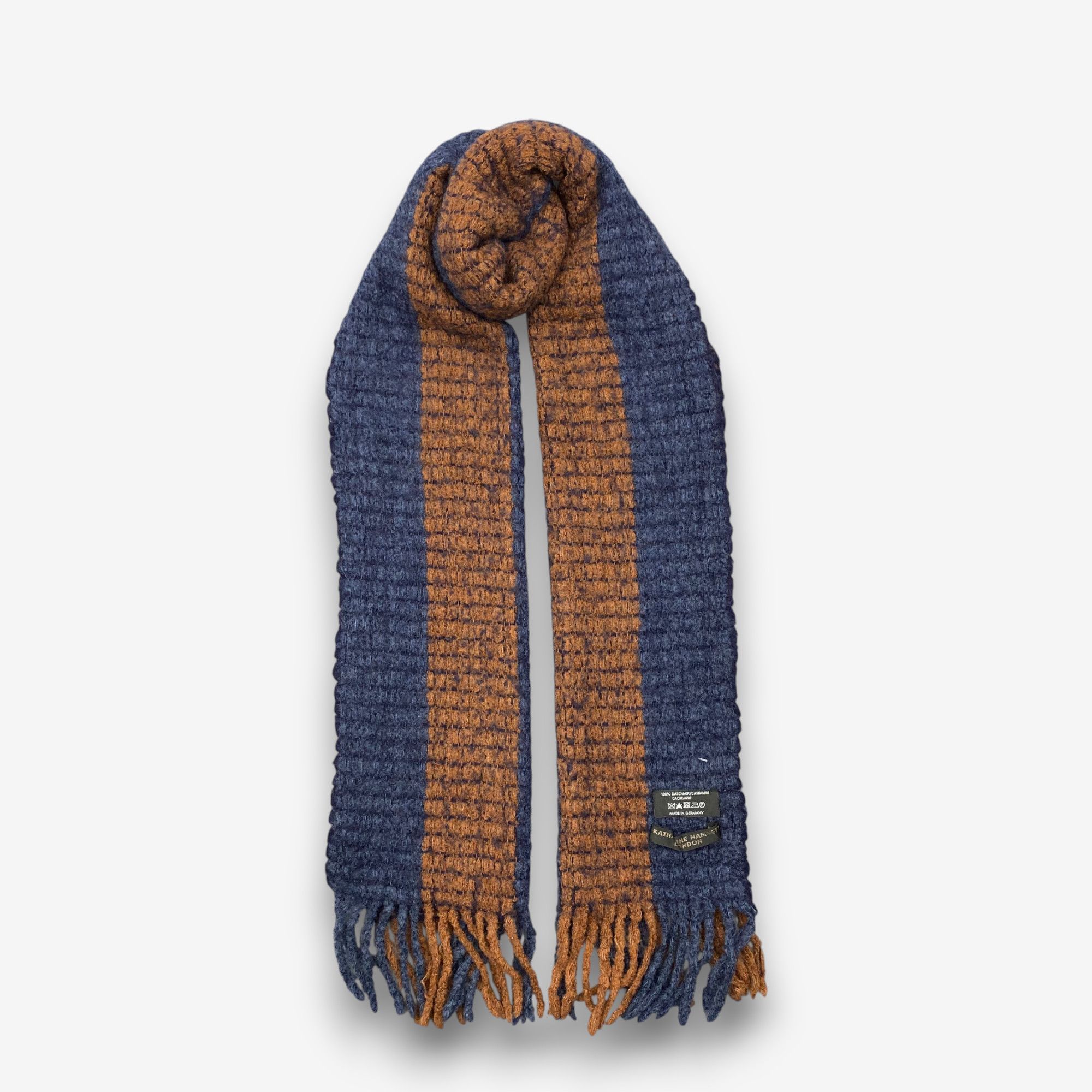 Katharine Hamnett London Vintage Katherine Hamnett Scarf Muffler Wool Scarves Size ONE SIZE - 1 Thumbnail