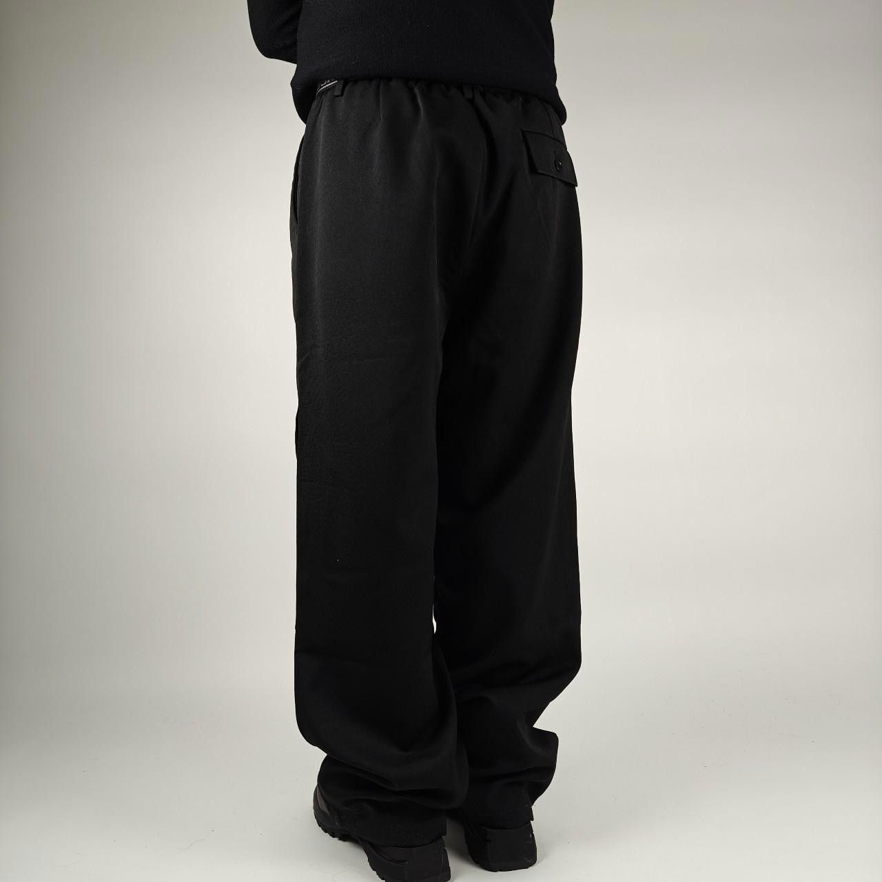 Other Japanese Black Pleated Wide Leg Trousers Size US 32 / EU 48 - 5 Thumbnail