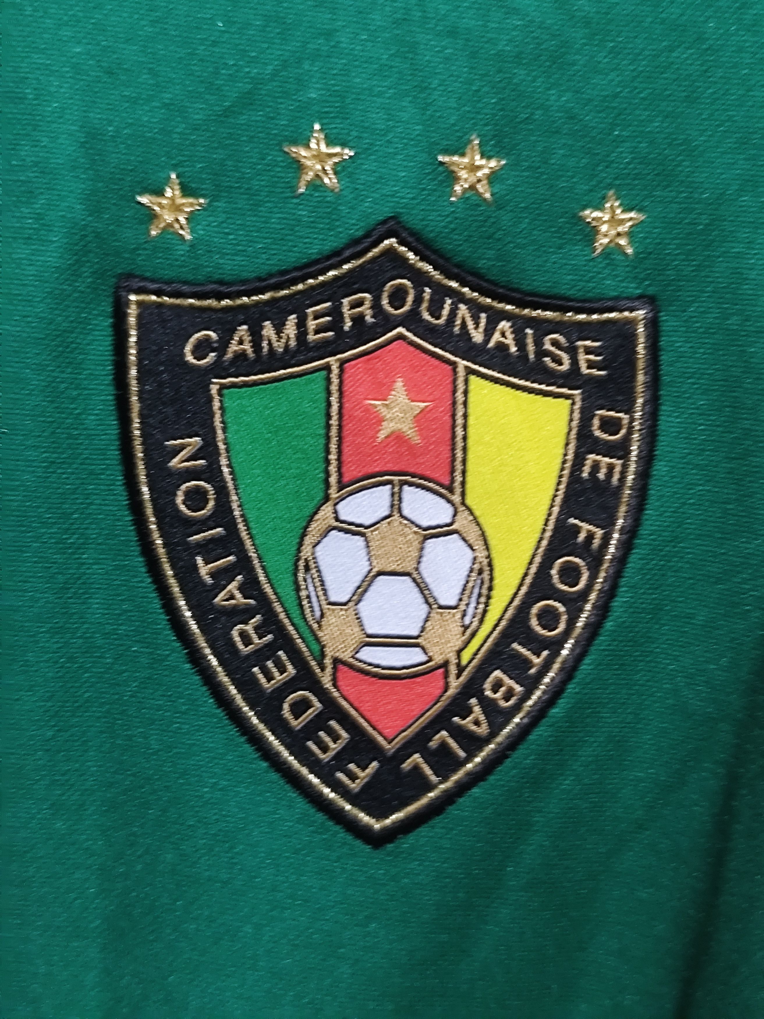 Puma × Vintage Puma x 2004/06 Samuel Eto'o #9 Cameroon Home Jersey Size US M / EU 48-50 / 2 - 10 Thumbnail