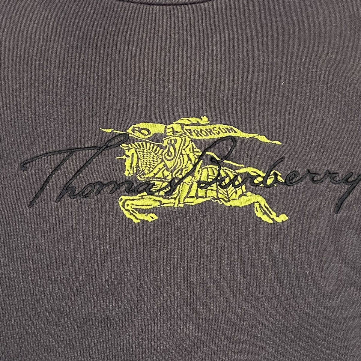 Burberry Prorsum Vintage Burberrys Sweatshirt Navy Blue Thomas Size US L / EU 52-54 / 3 - 5 Thumbnail