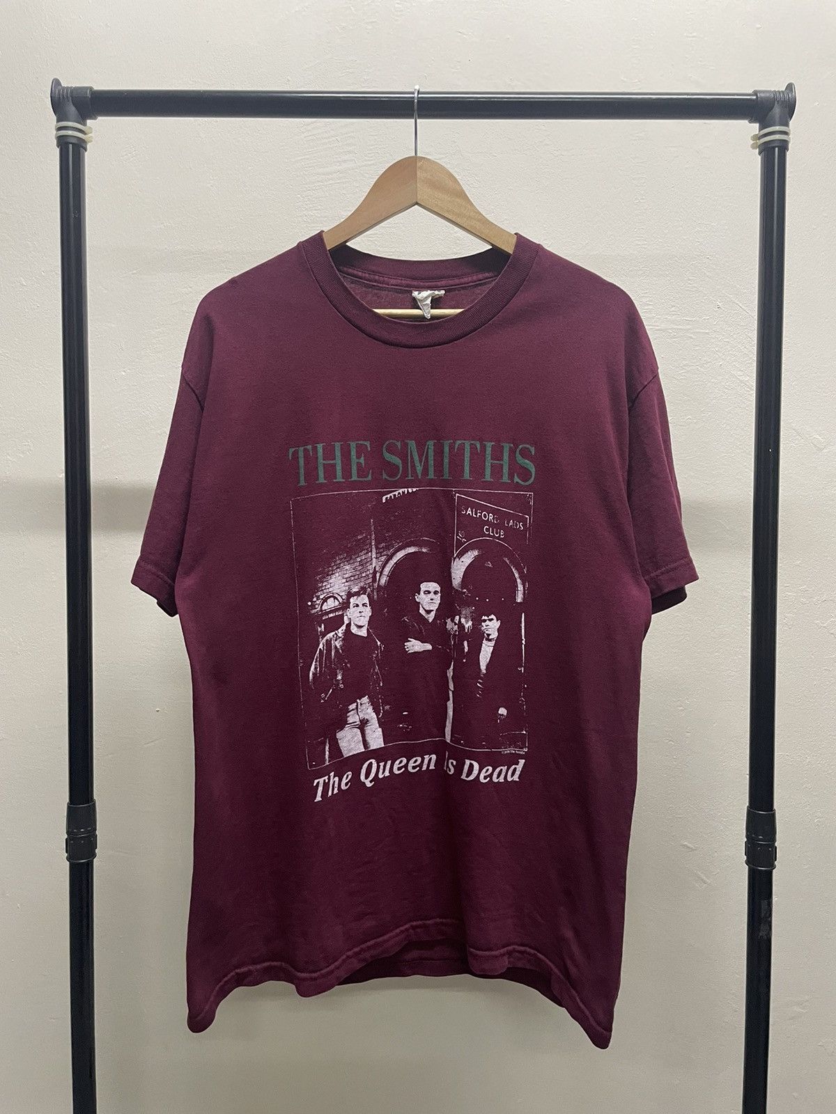 image of Band Tees x The Smiths Vintage Y2K The Smiths 2006 Tee in Red, Men's (Size Large)
