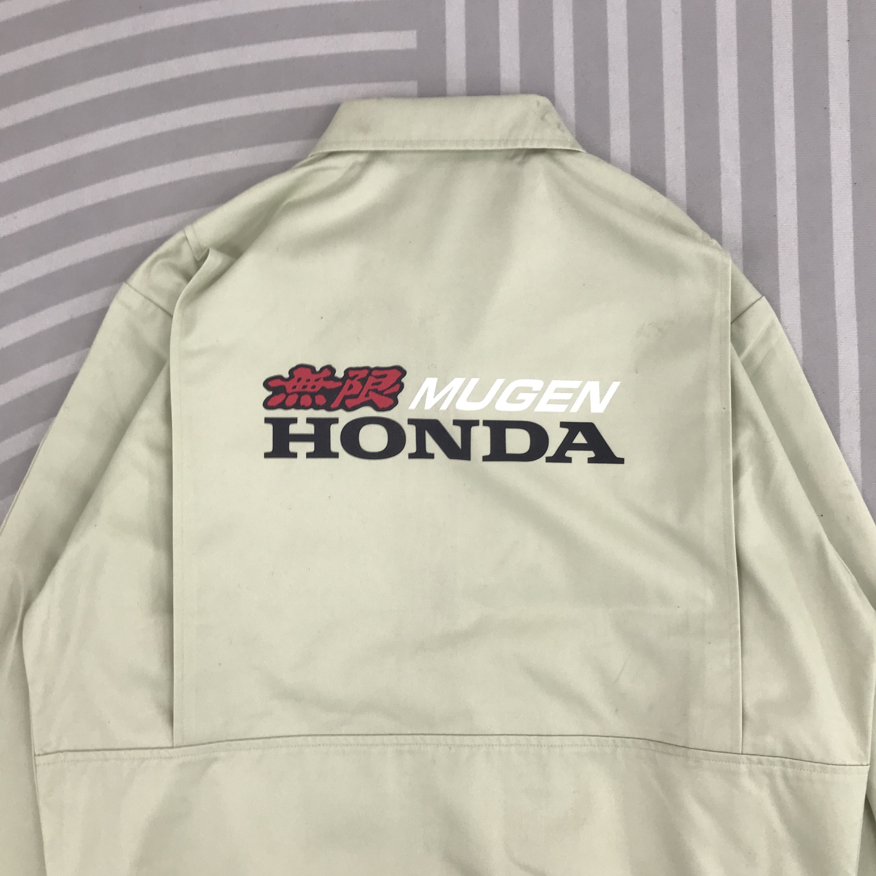 Japanese Brand × Vintage Vintage Honda Mugen Racing power work uniform custom Jacket Size US L / EU 52-54 / 3 - 5 Thumbnail