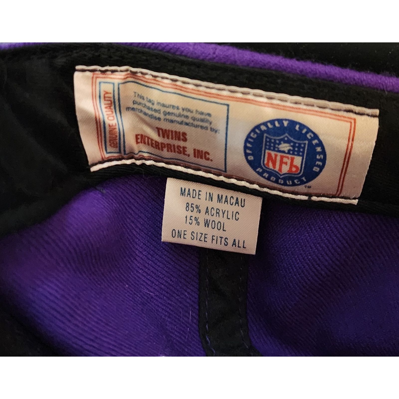 NFL NFL Vikings team twins enterprise A-Flex cap. Size ONE SIZE - 2 Thumbnail